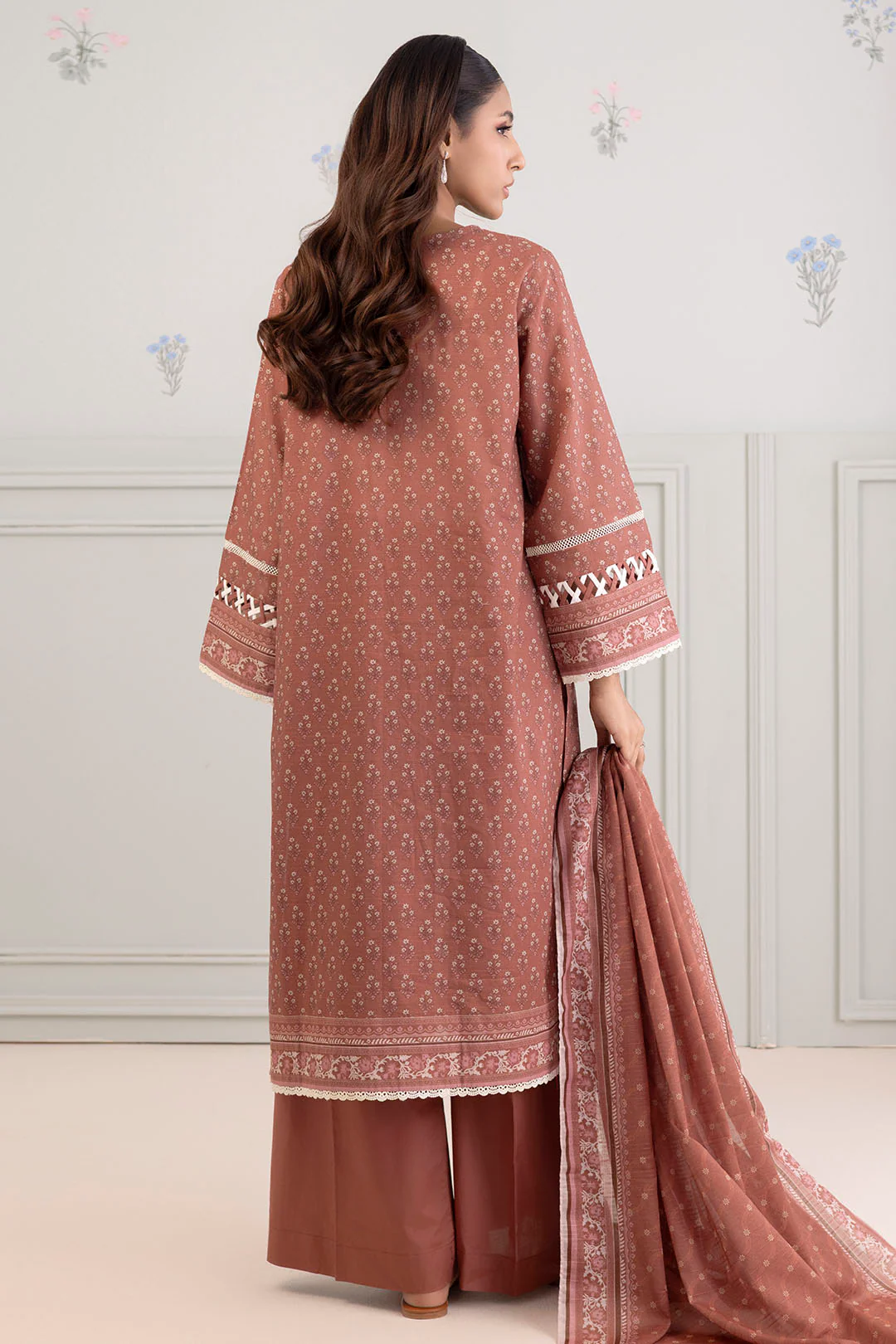 Shirt Shalwar Dupatta - 0195 - Image 5