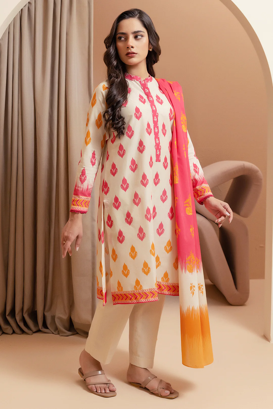 Shirt Shalwar Dupatta - 0198