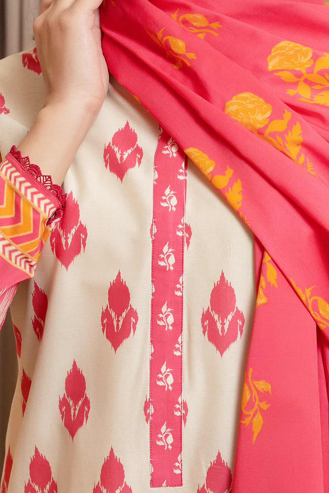 Shirt Shalwar Dupatta - 0198 - Image 5
