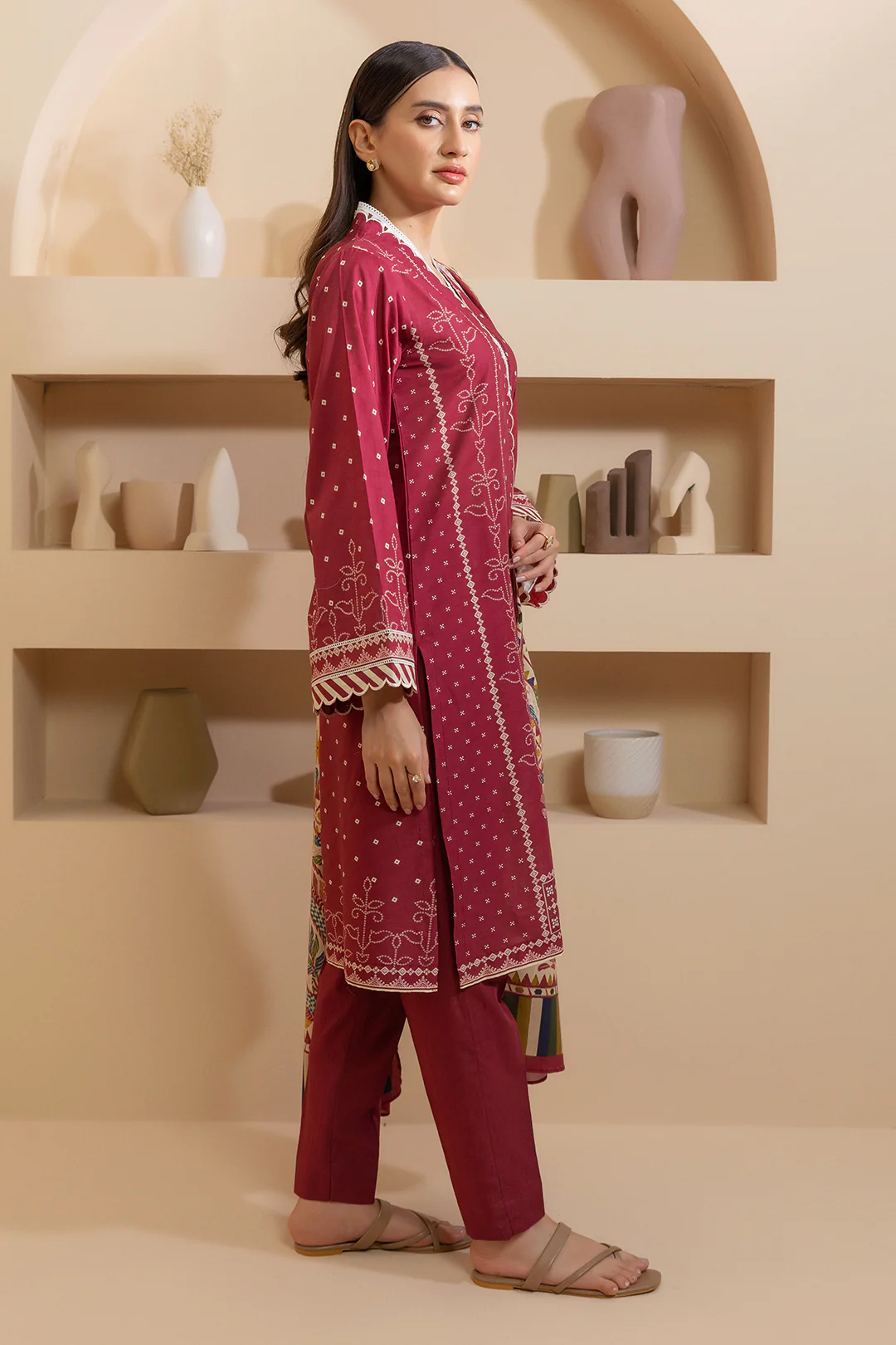 Shirt Shalwar Dupatta - 0206 - Image 8