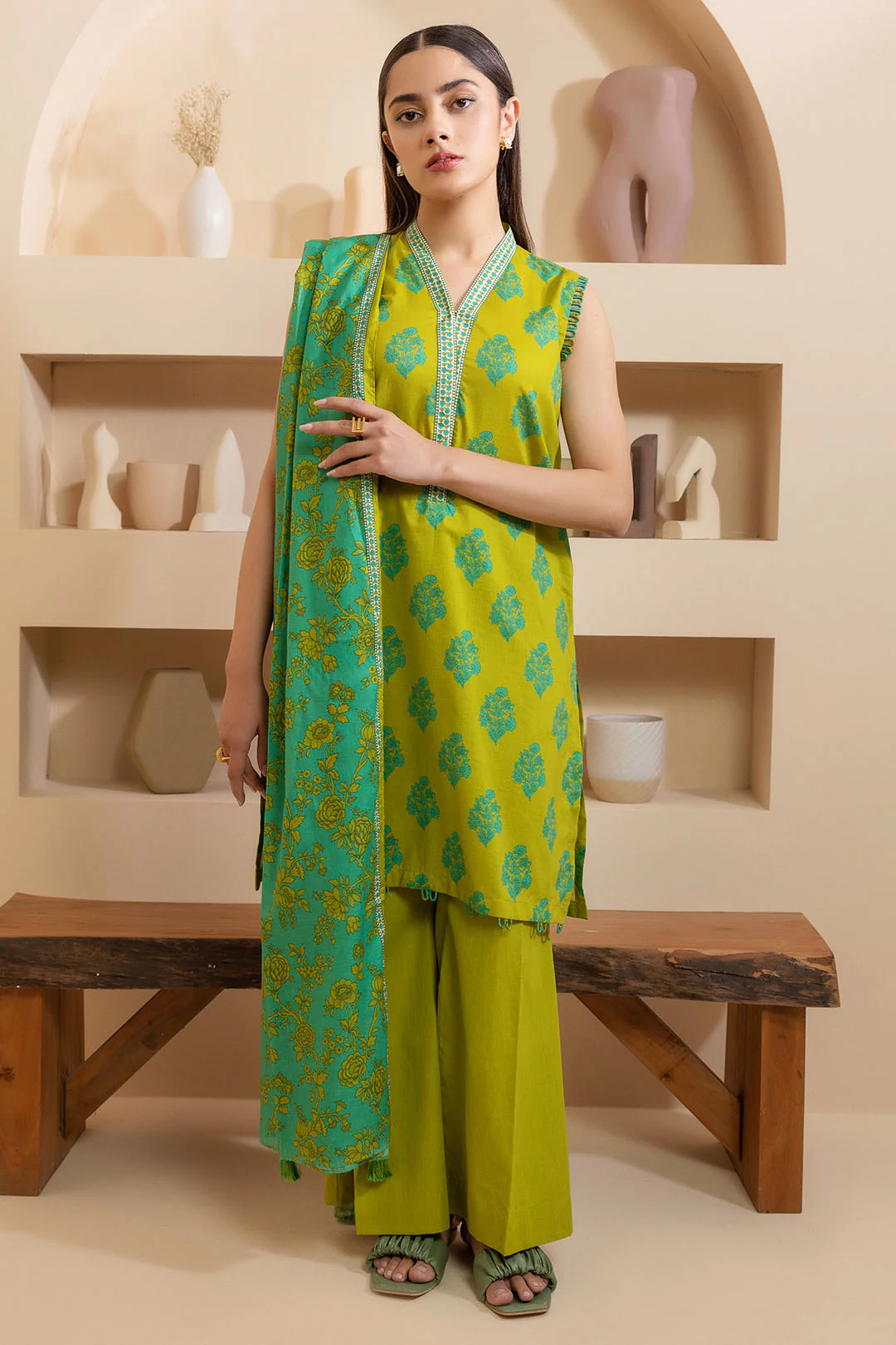 Shirt Shalwar Dupatta - 0243 - Image 3