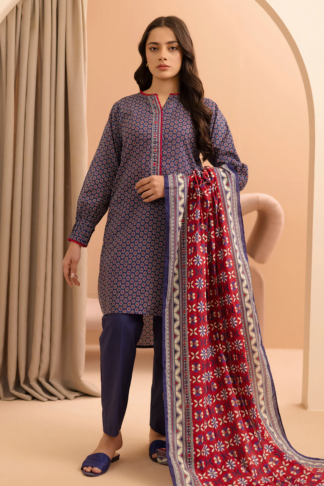 Shirt Shalwar Dupatta - 0246 - Image 4