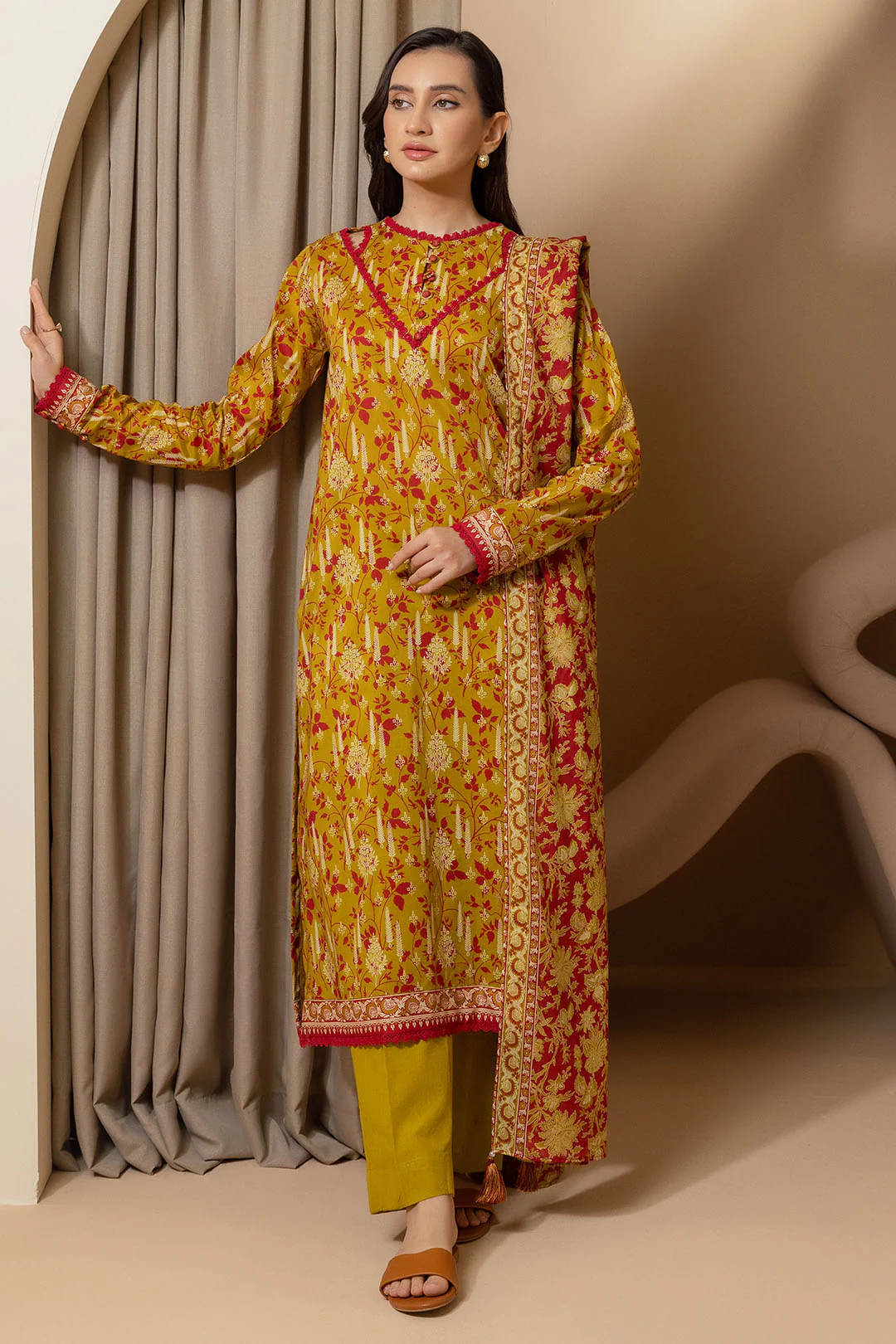 Shirt Shalwar Dupatta - 0247 - Image 6