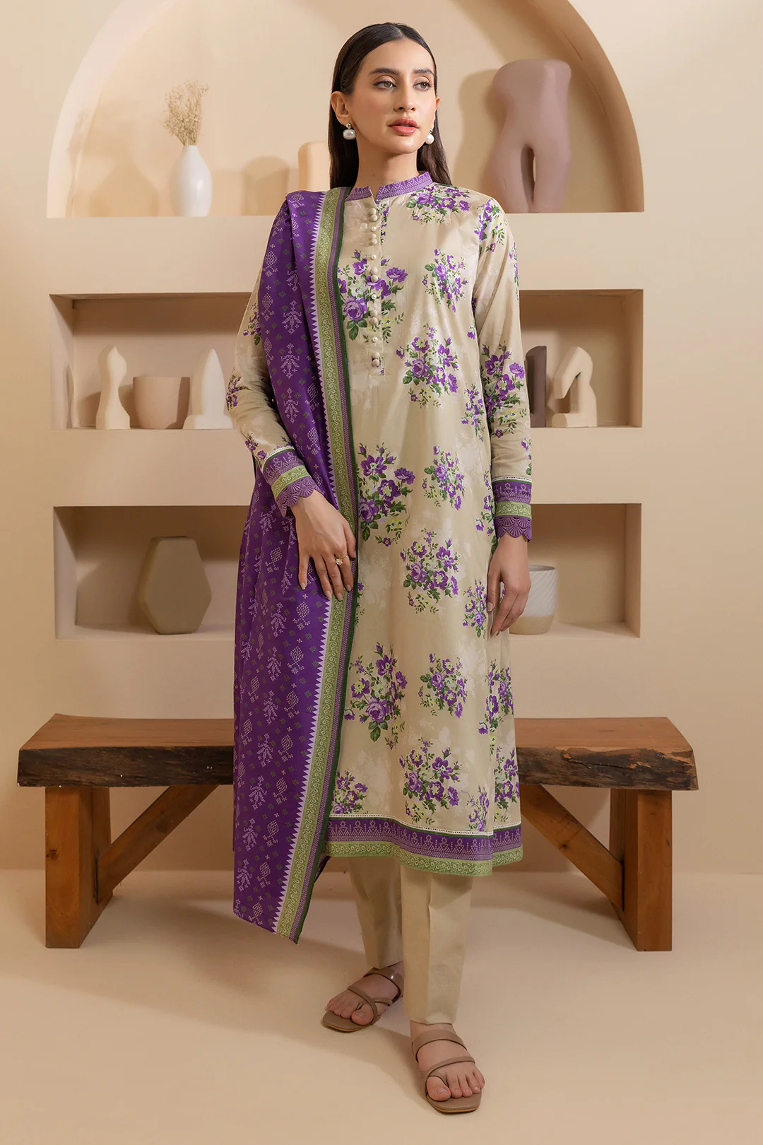 Shirt Shalwar Dupatta - 0248 - Image 4