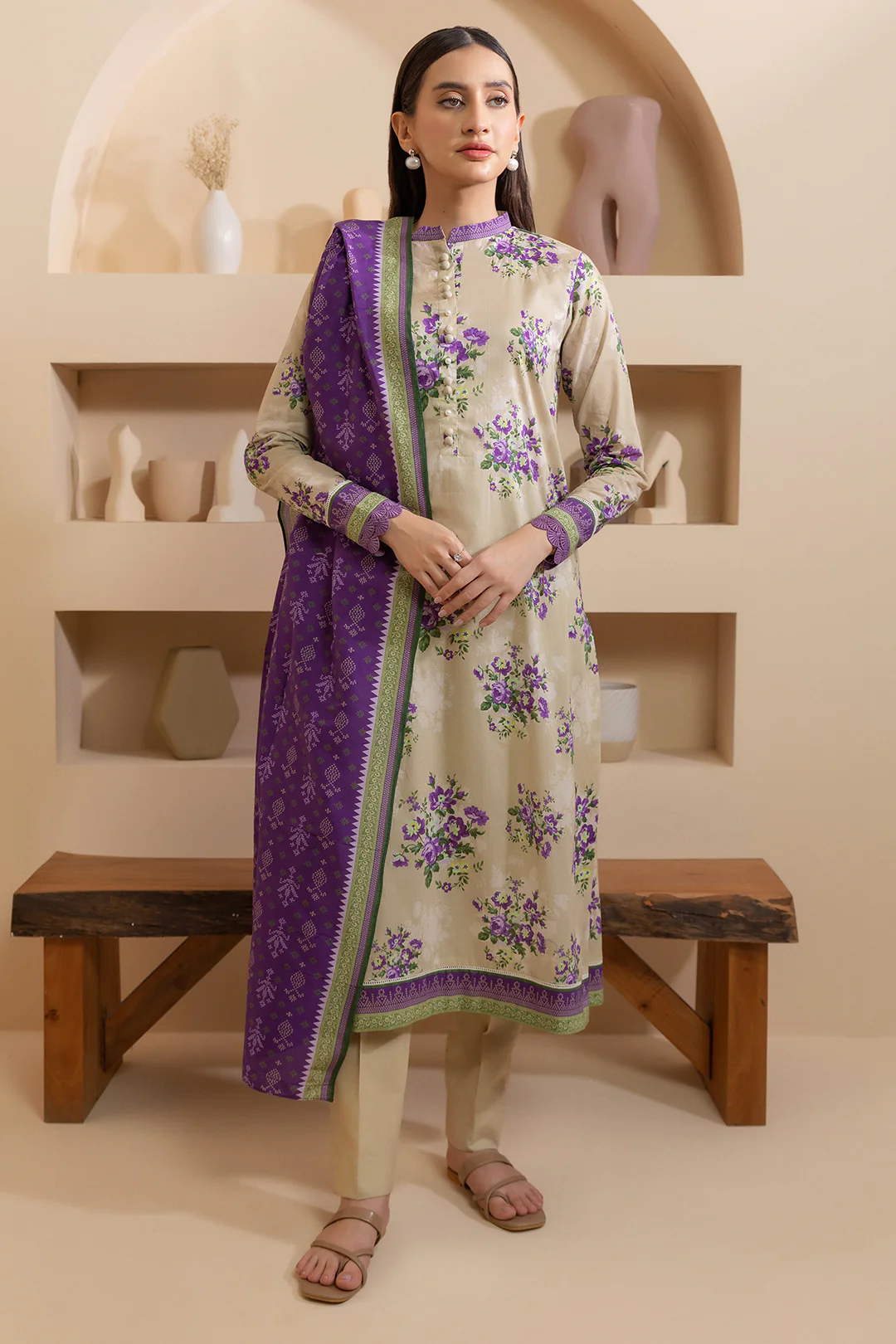 Shirt Shalwar Dupatta - 0248 - Image 5