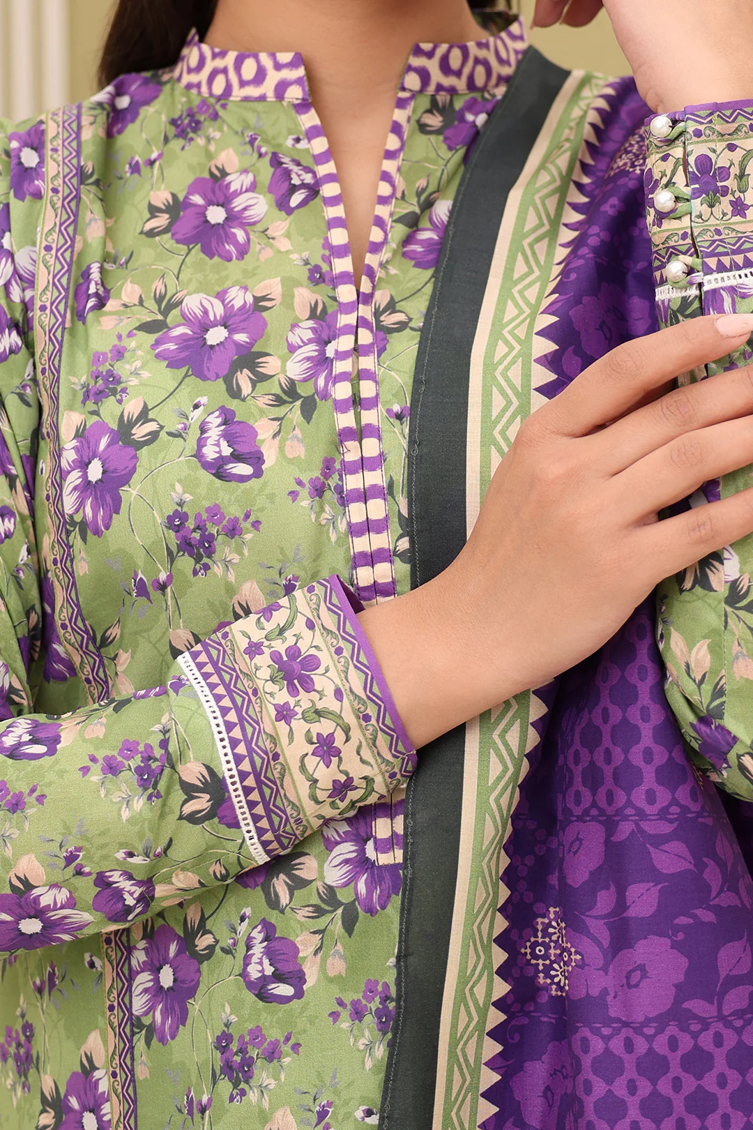 Shirt Shalwar Dupatta - 0254 - Image 4
