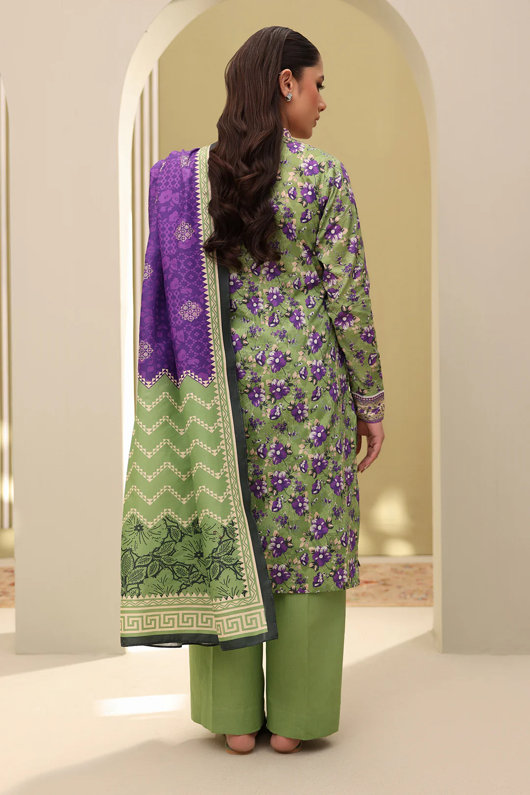 Shirt Shalwar Dupatta - 0254 - Image 5