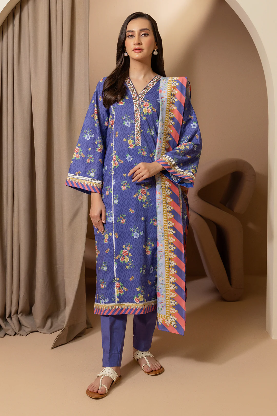Shirt Shalwar Dupatta - 0256