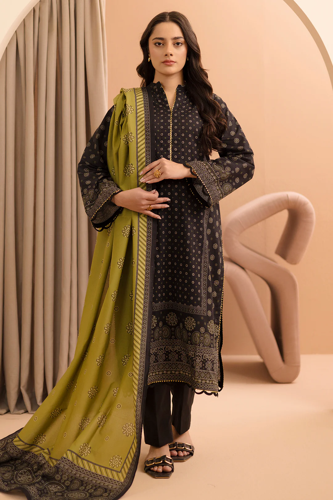 Shirt Shalwar Dupatta - 0257