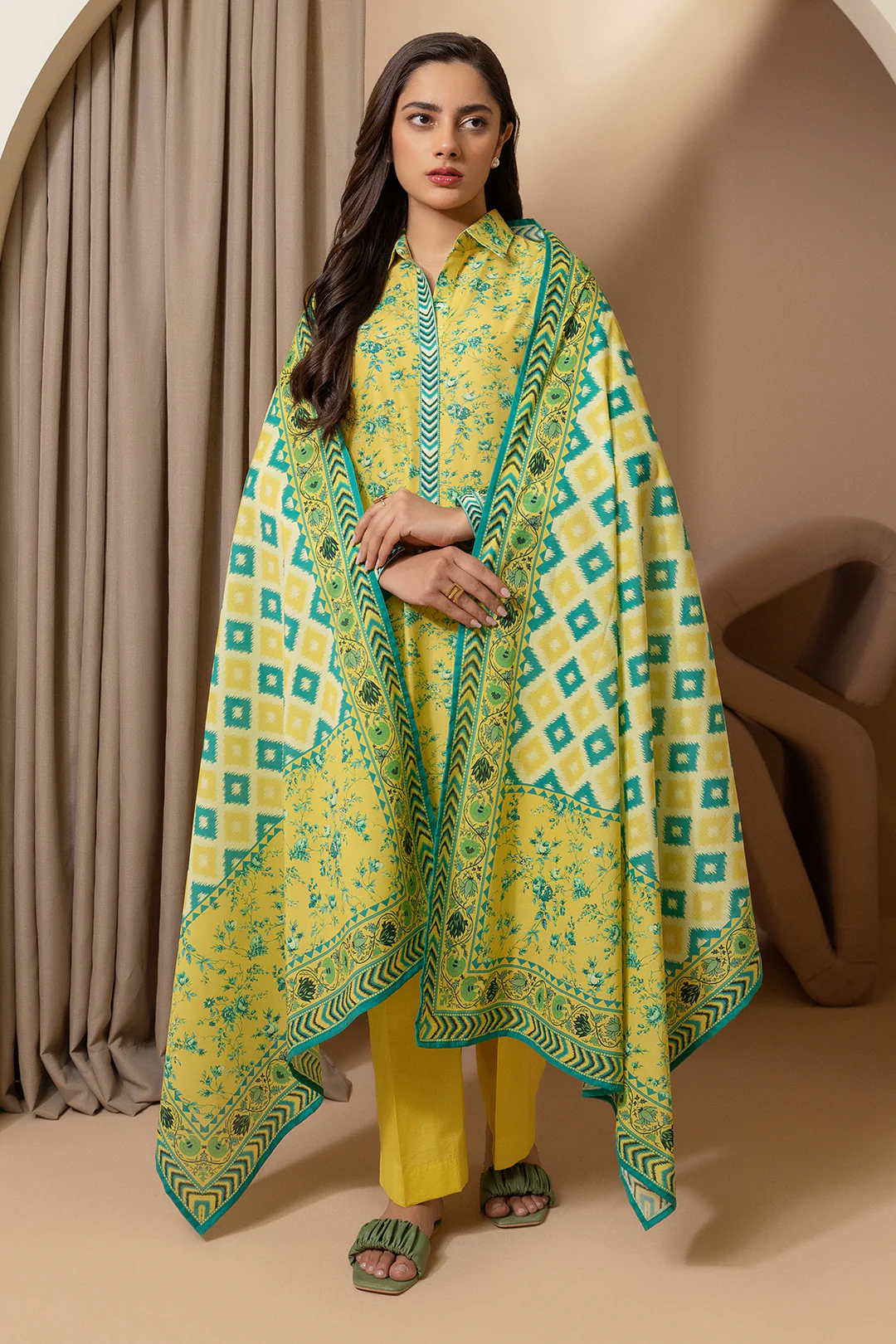 Shirt Shalwar Dupatta - 0258 - Image 4