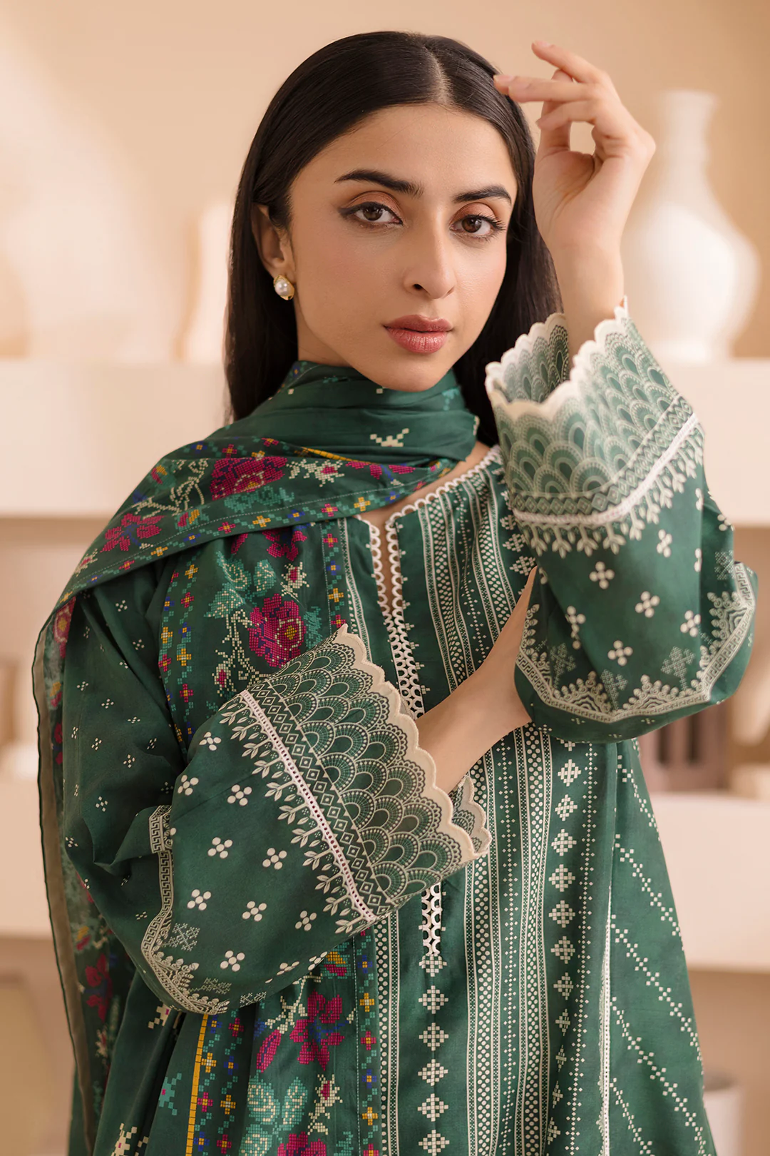 Shirt Shalwar Dupatta - 0262 - Image 3