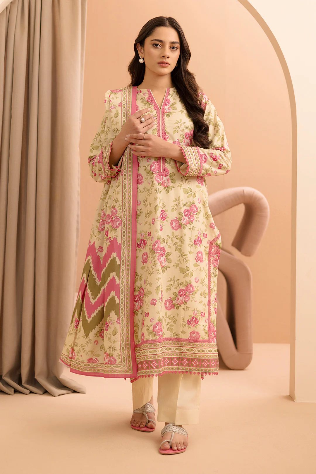 Shirt Shalwar Dupatta - 0263 - Image 5