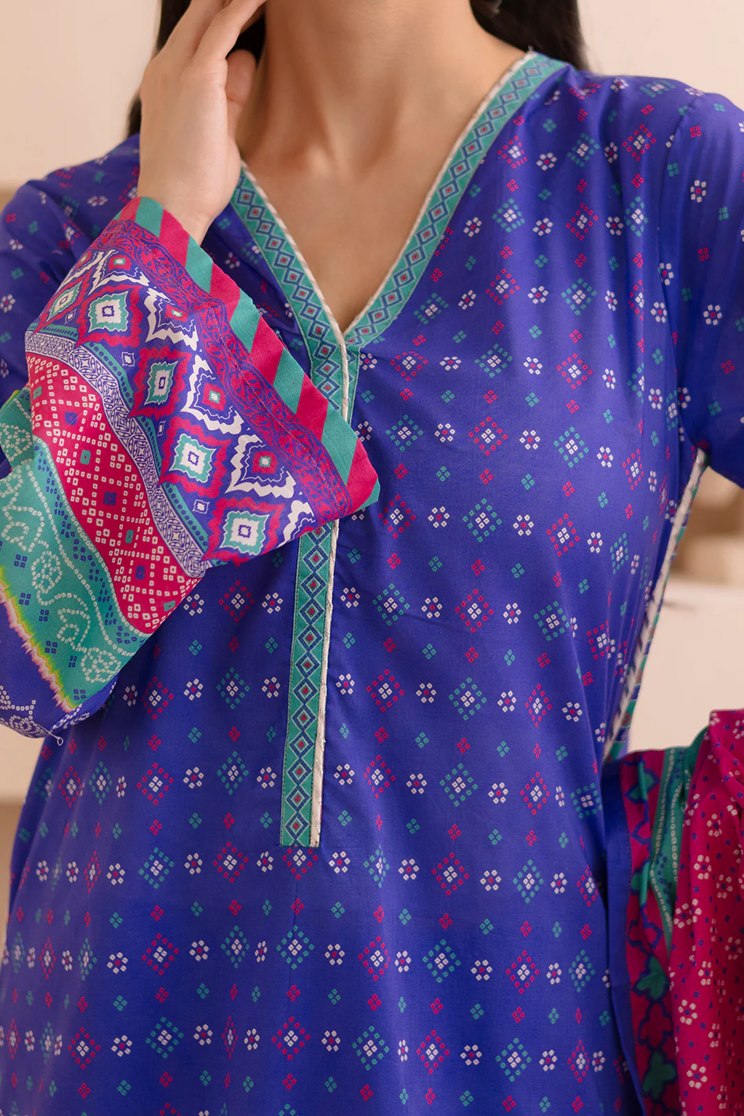 Shirt Shalwar Dupatta - 0266 - Image 3