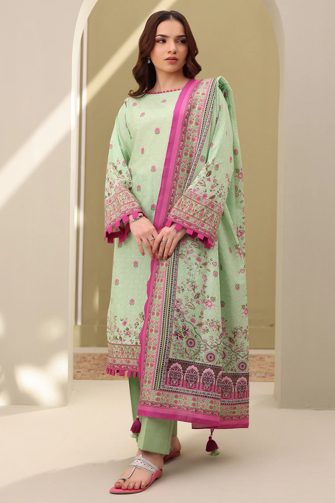 Shirt Shalwar Dupatta - 0267 - Image 3