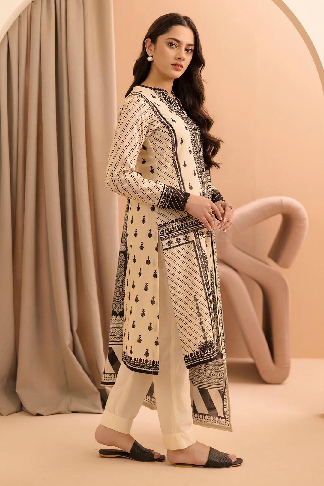 Shirt Shalwar Dupatta - 0268 - Image 3