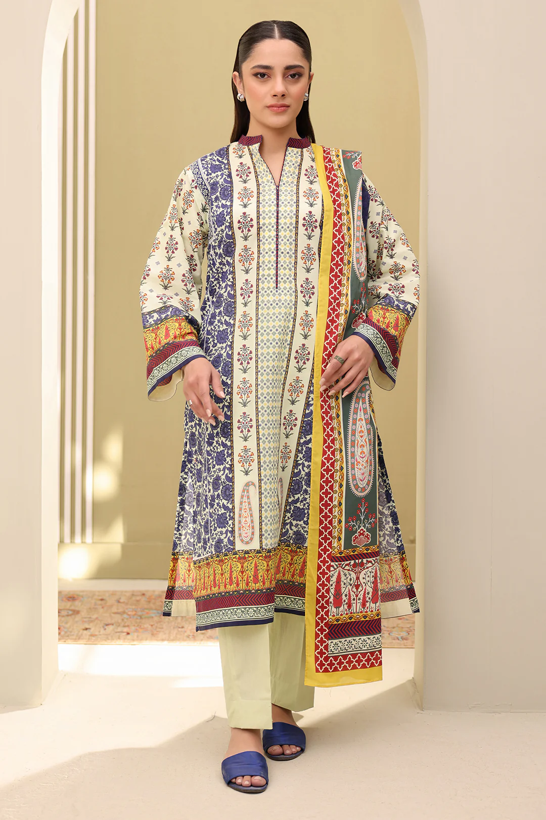 Shirt Shalwar Dupatta - 0318