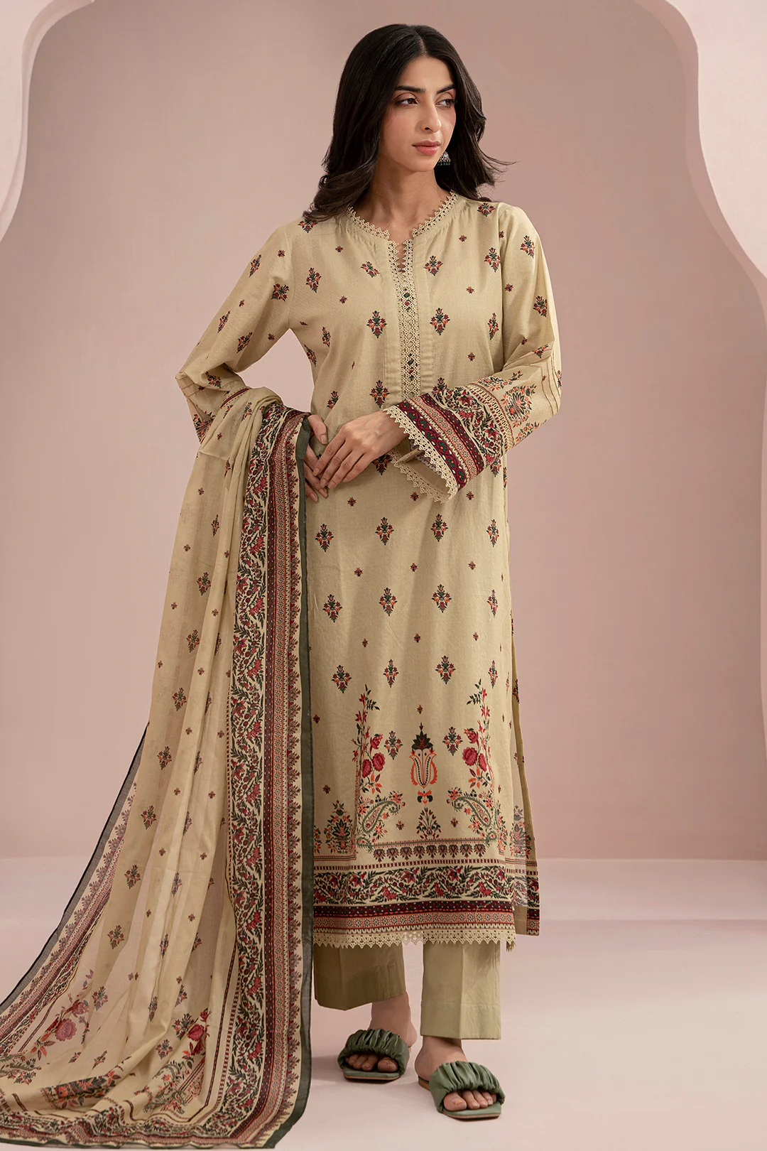 Shirt Shalwar Dupatta - 0333 - Image 4