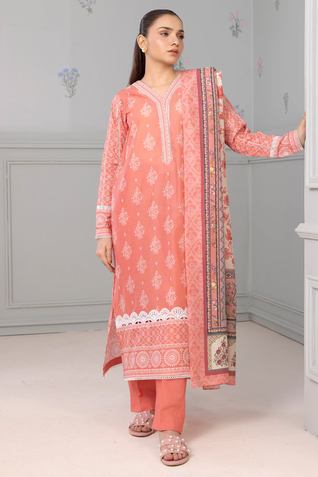 Shirt Shalwar Dupatta - 0334 - Image 7