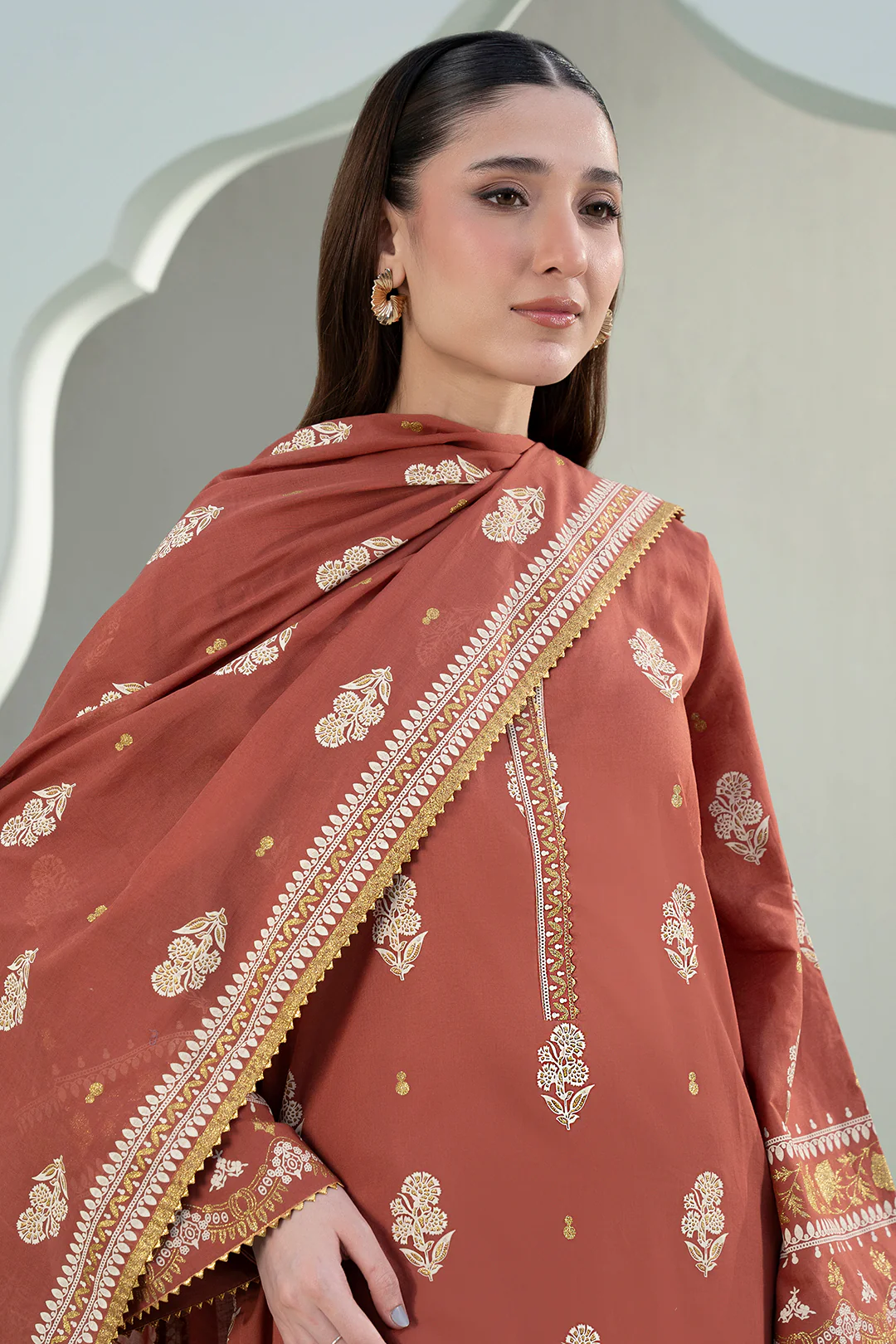 Shirt Shalwar Dupatta - 0335 - Image 2