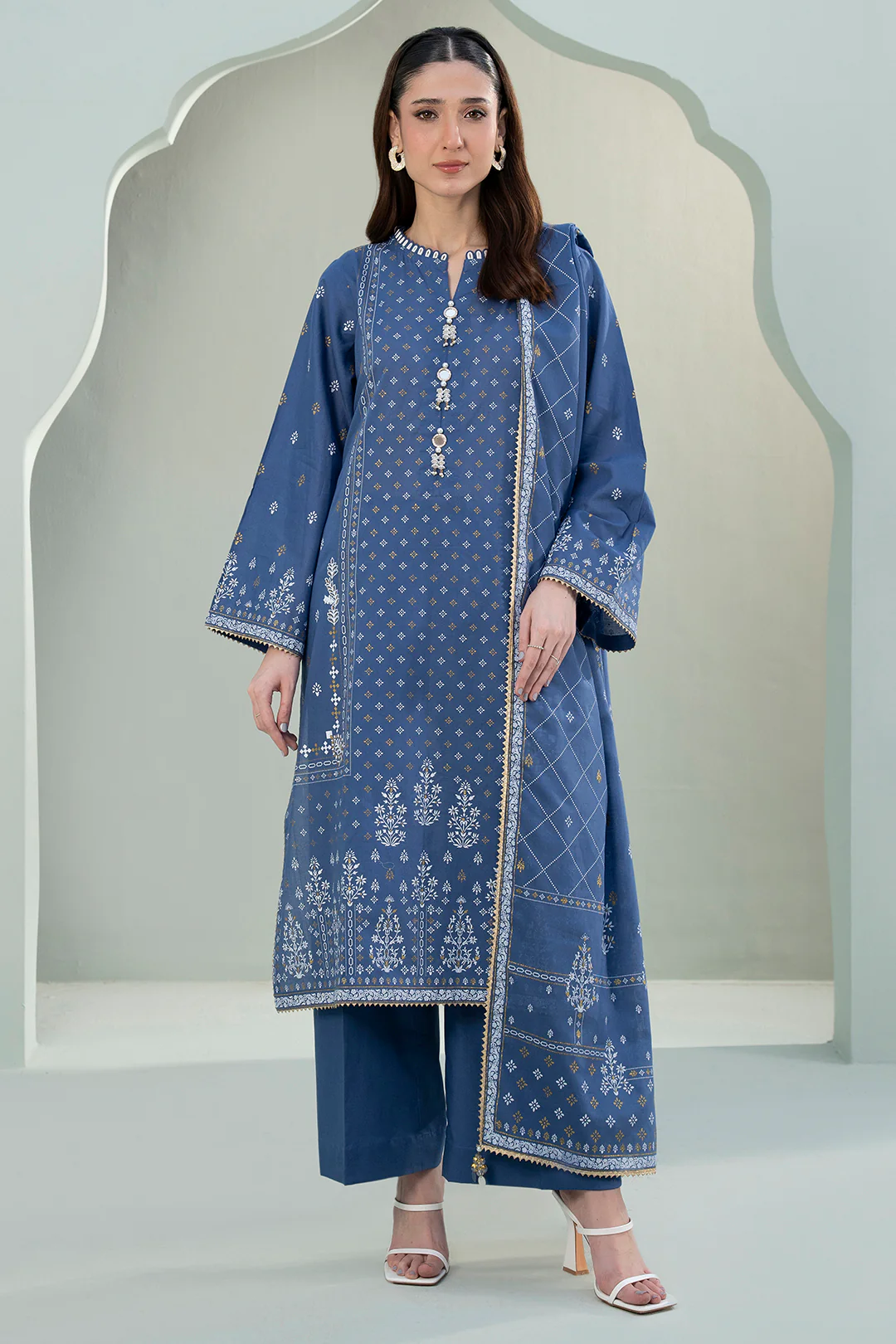Shirt Shalwar Dupatta - 0337 - Image 7