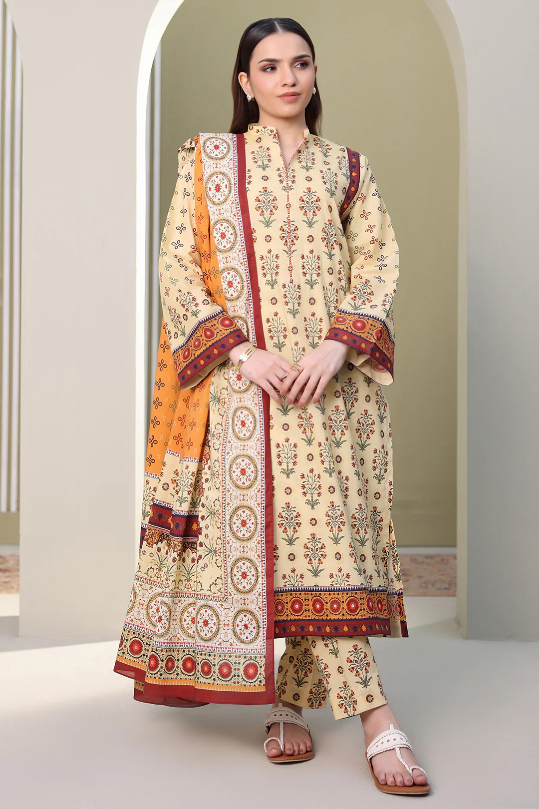 Shirt Shalwar Dupatta - 0338