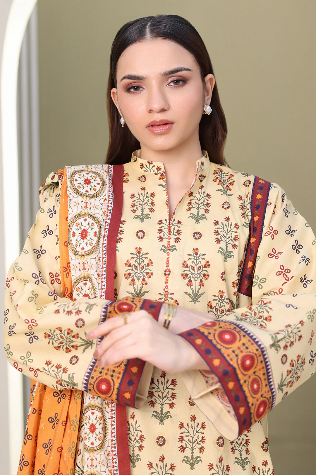 Shirt Shalwar Dupatta - 0338 - Image 2