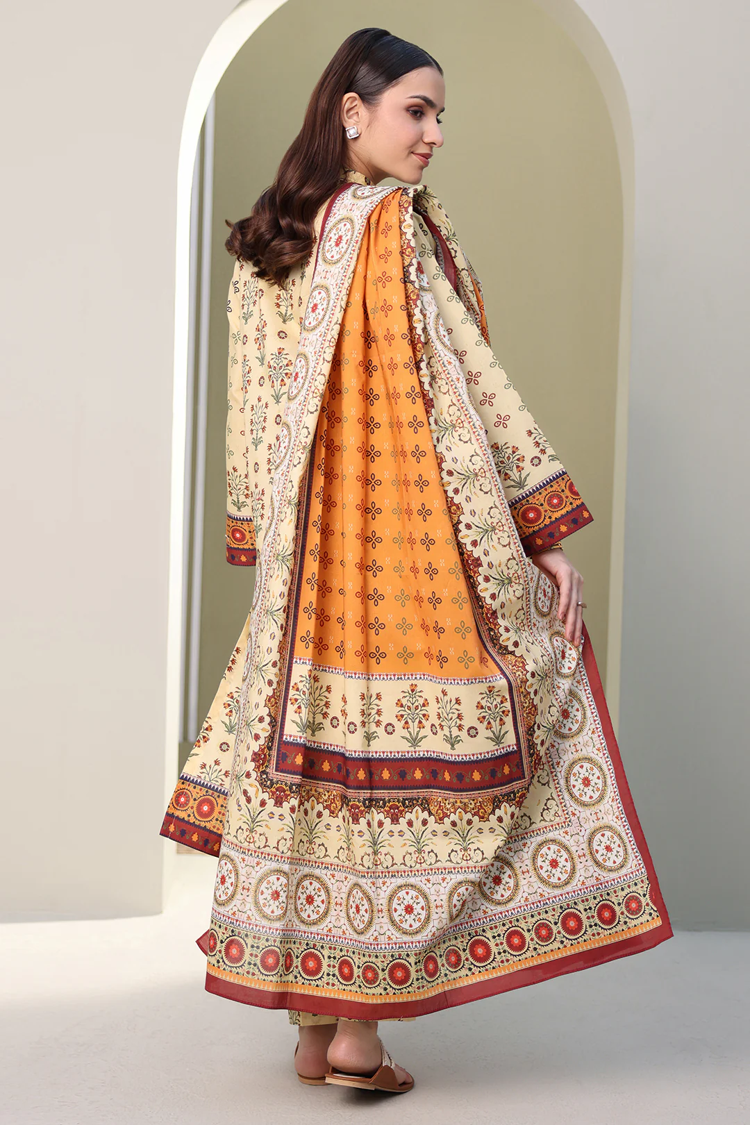 Shirt Shalwar Dupatta - 0338 - Image 8