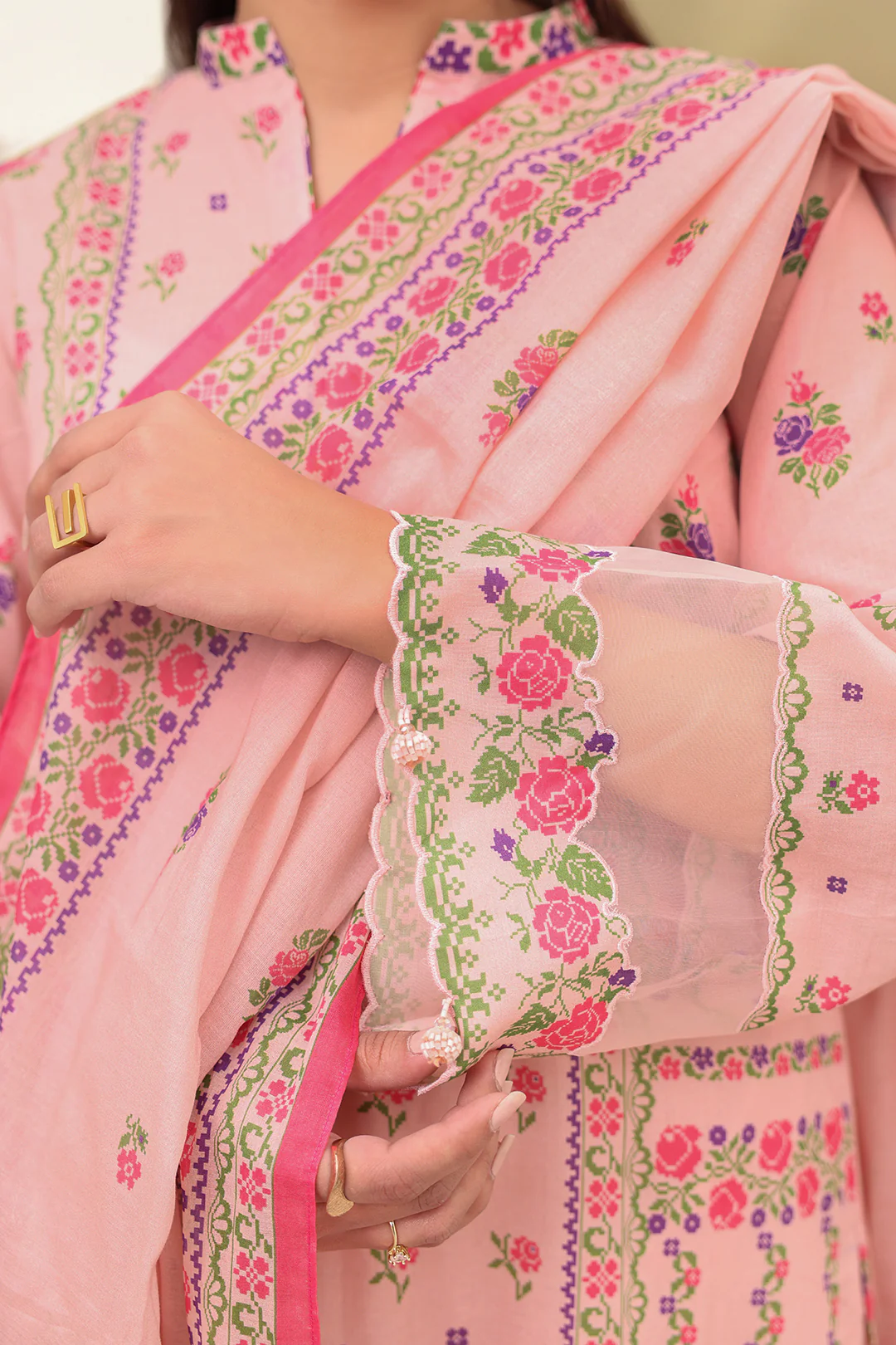 Shirt Shalwar Dupatta - 0382 - Image 3