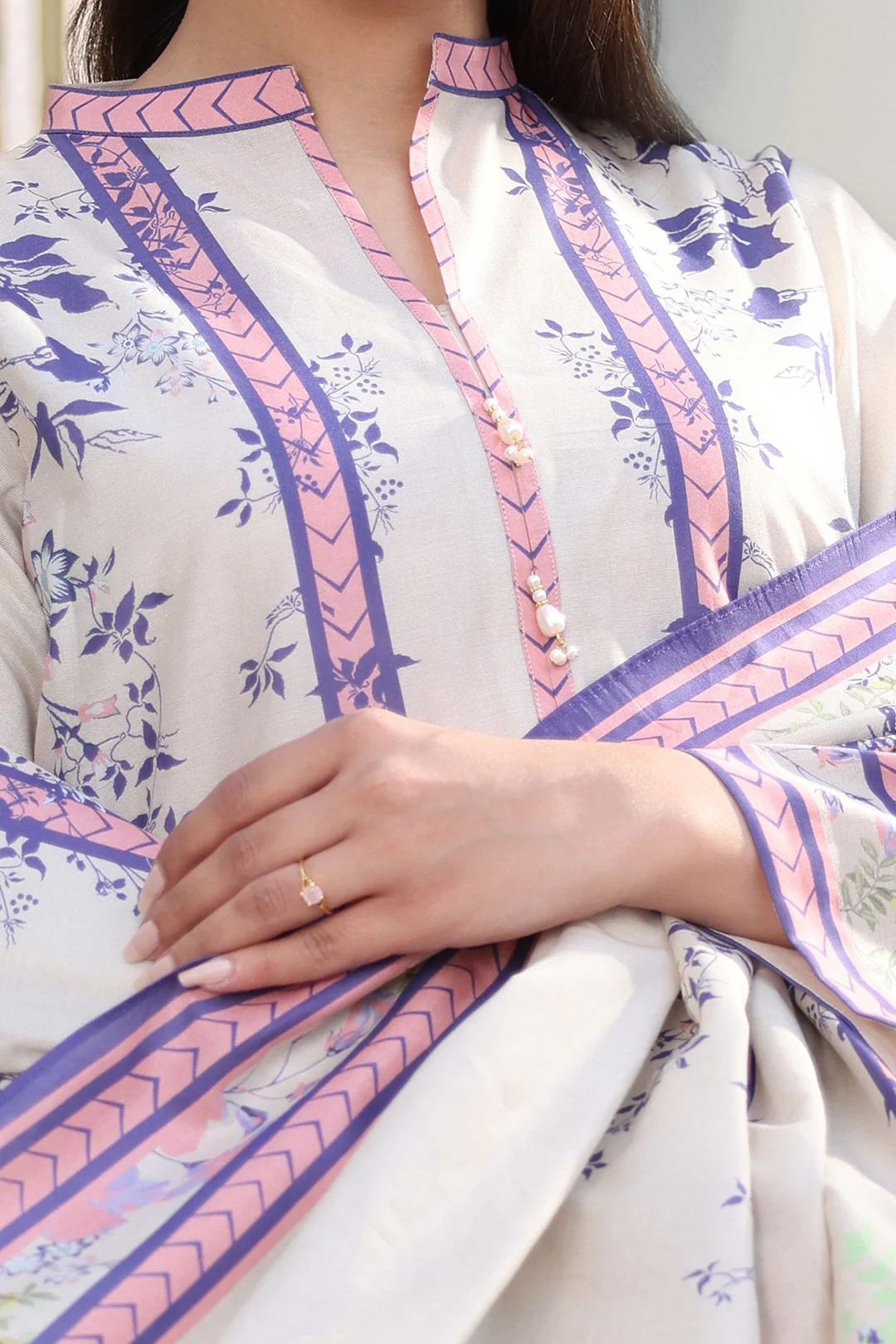 Shirt Shalwar Dupatta - 0392 - Image 3