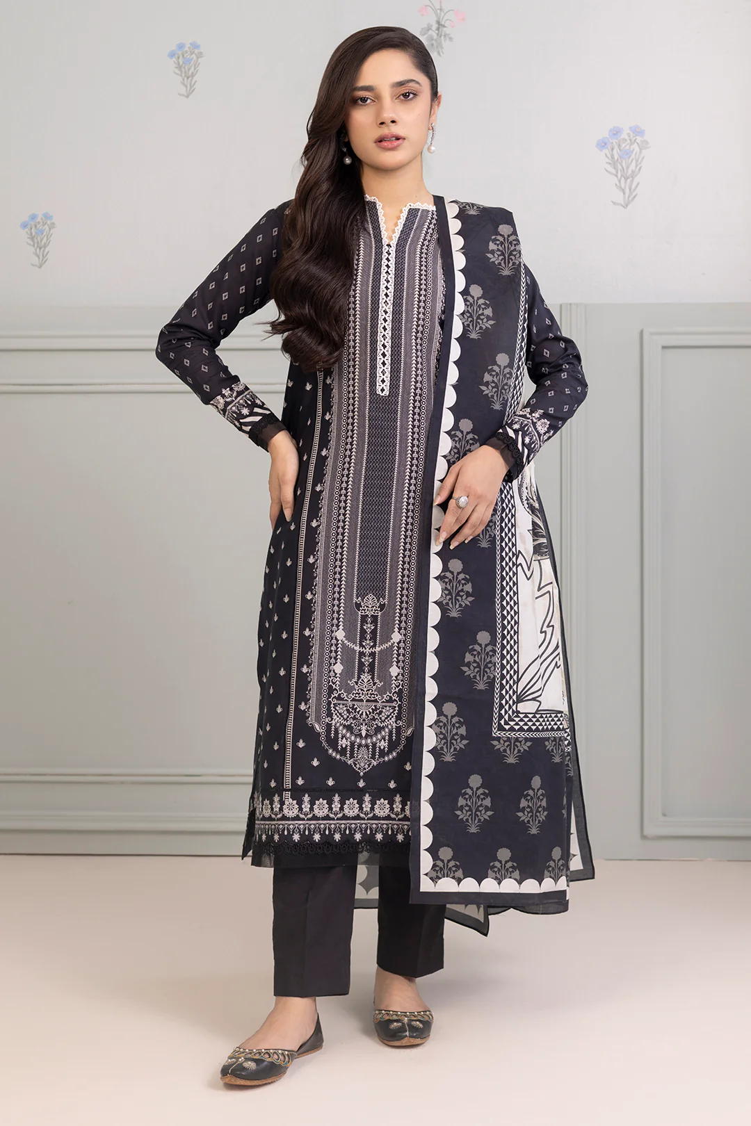 Shirt Shalwar Dupatta - 0393