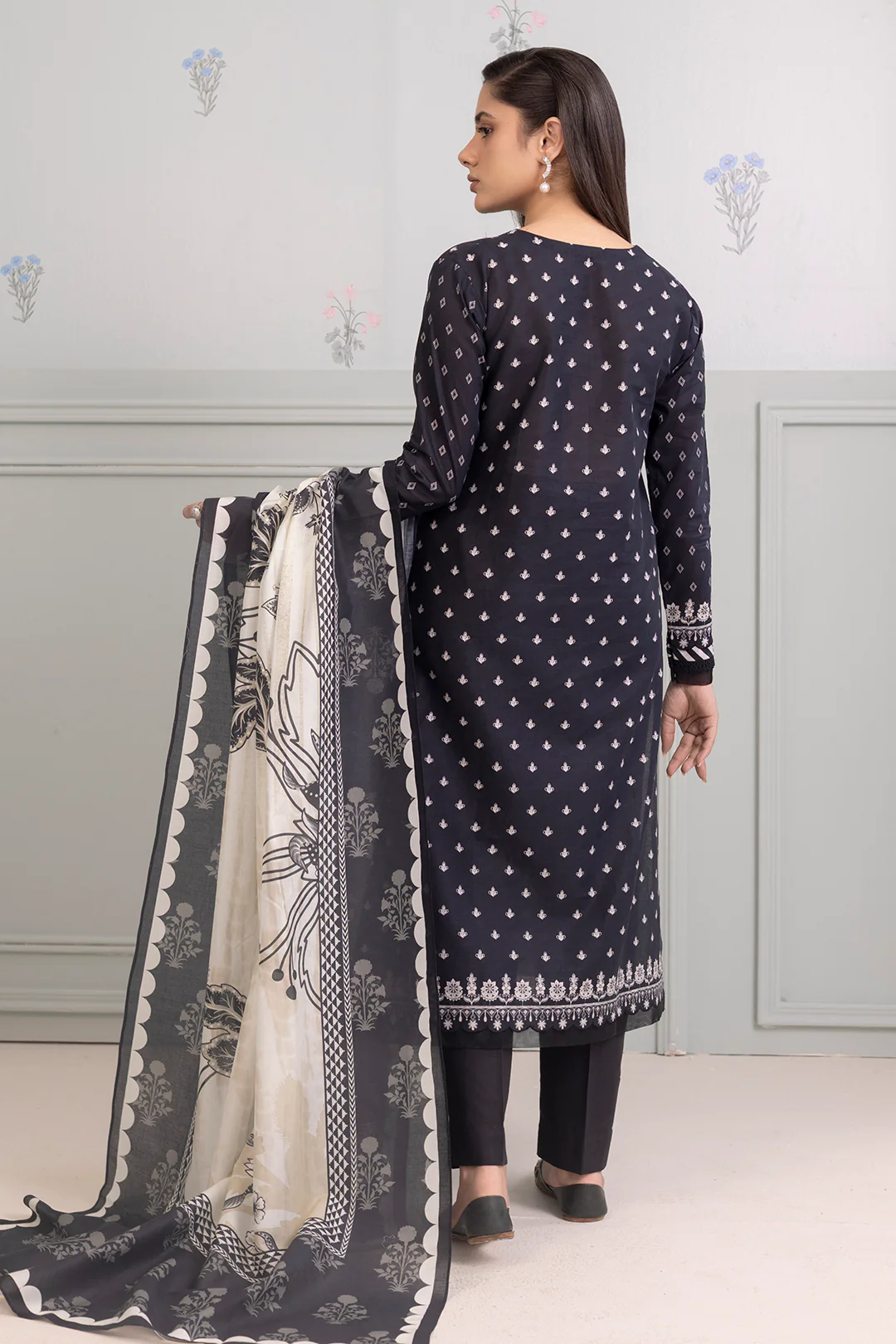 Shirt Shalwar Dupatta - 0393 - Image 6