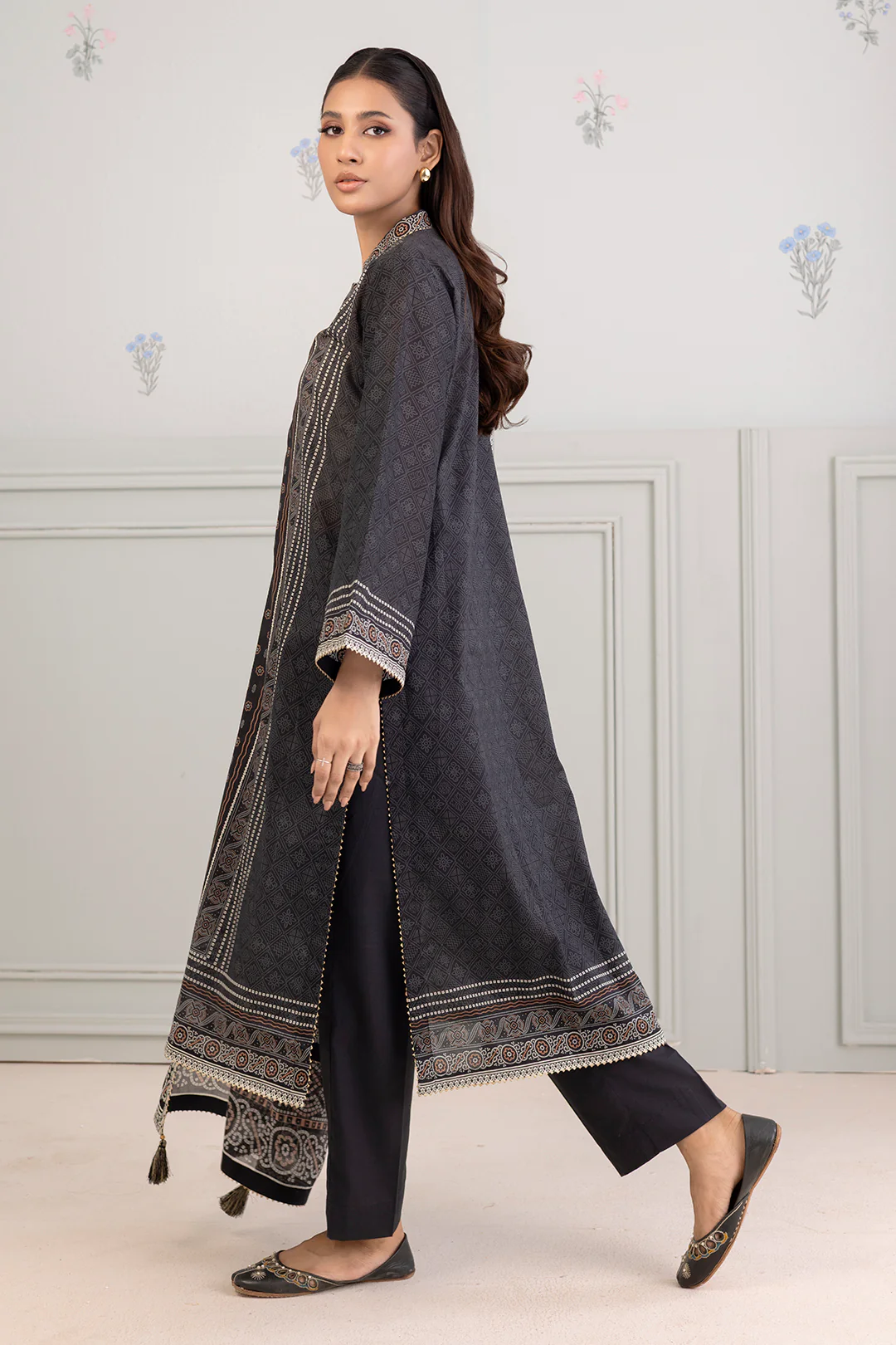 Shirt Shalwar Dupatta - 0434 - Image 3