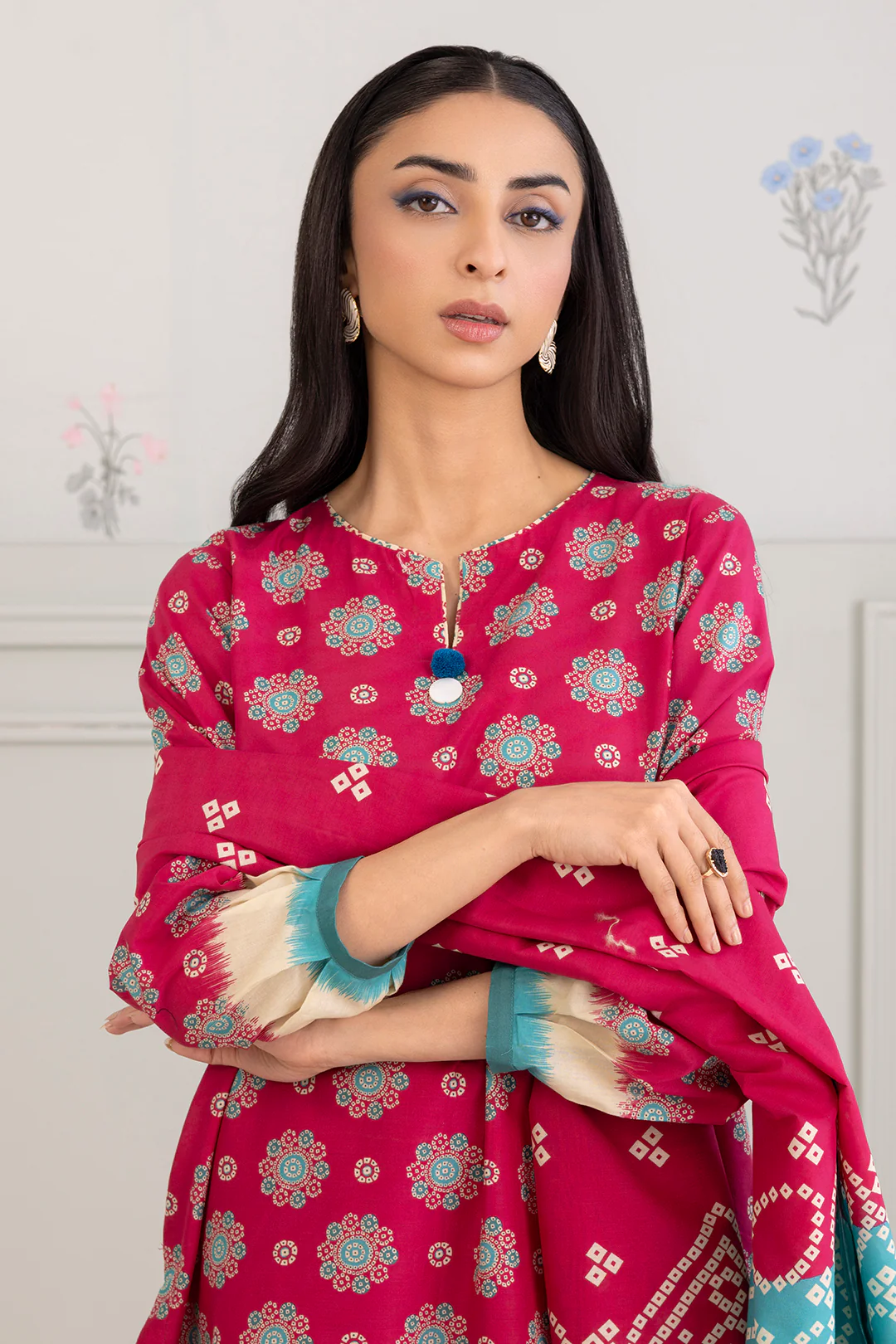 Shirt Shalwar Dupatta - 0435 - Image 2