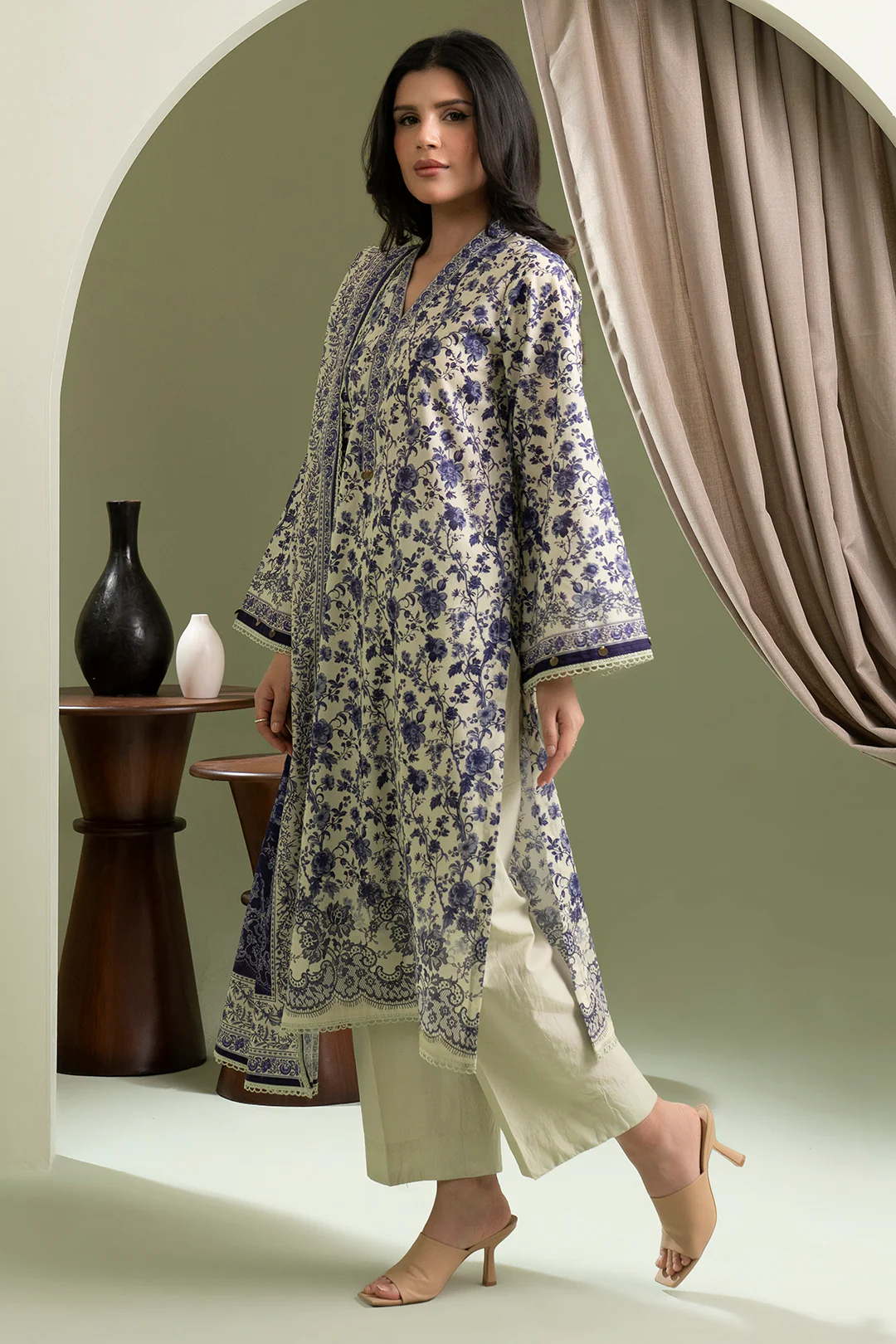Shirt Shalwar Dupatta - 0436 - Image 6