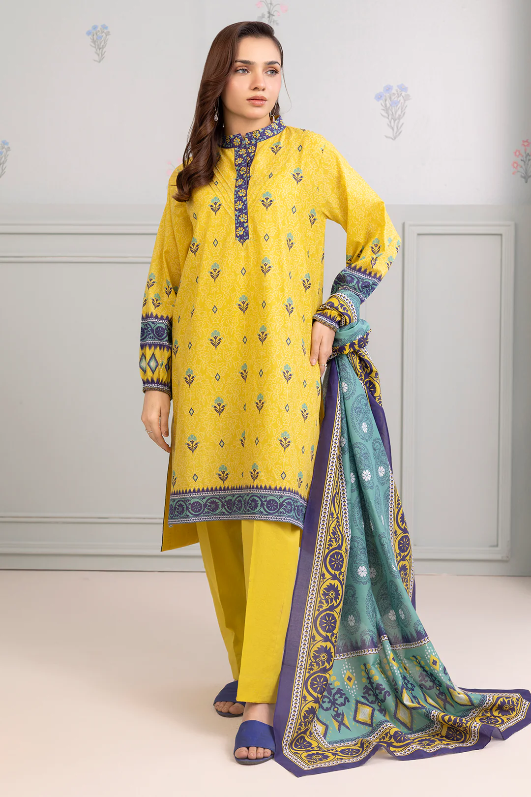 Shirt Shalwar Dupatta - 0437