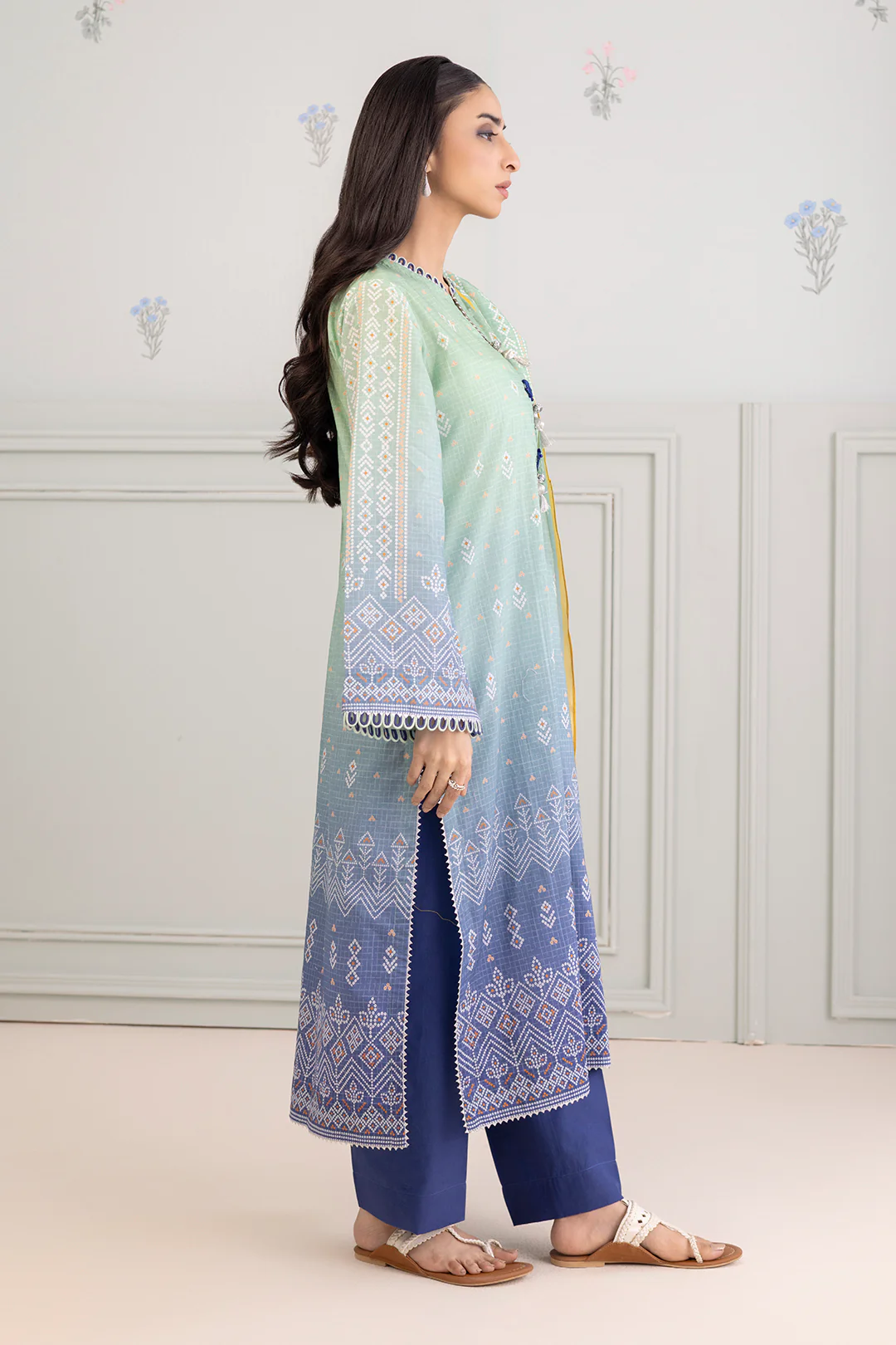 Shirt Shalwar Dupatta - 0438 - Image 4