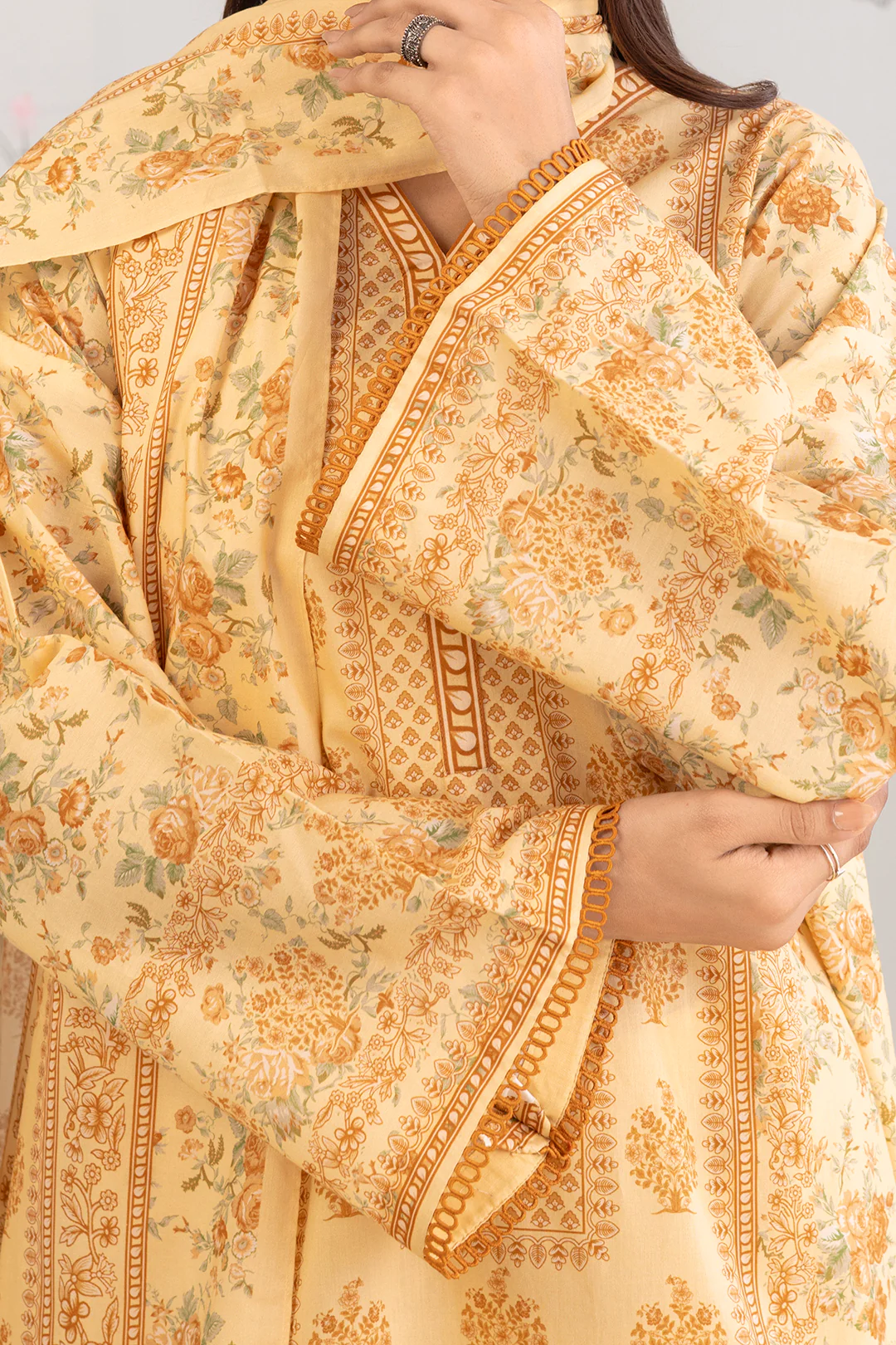 Shirt Shalwar Dupatta - 0440 - Image 3