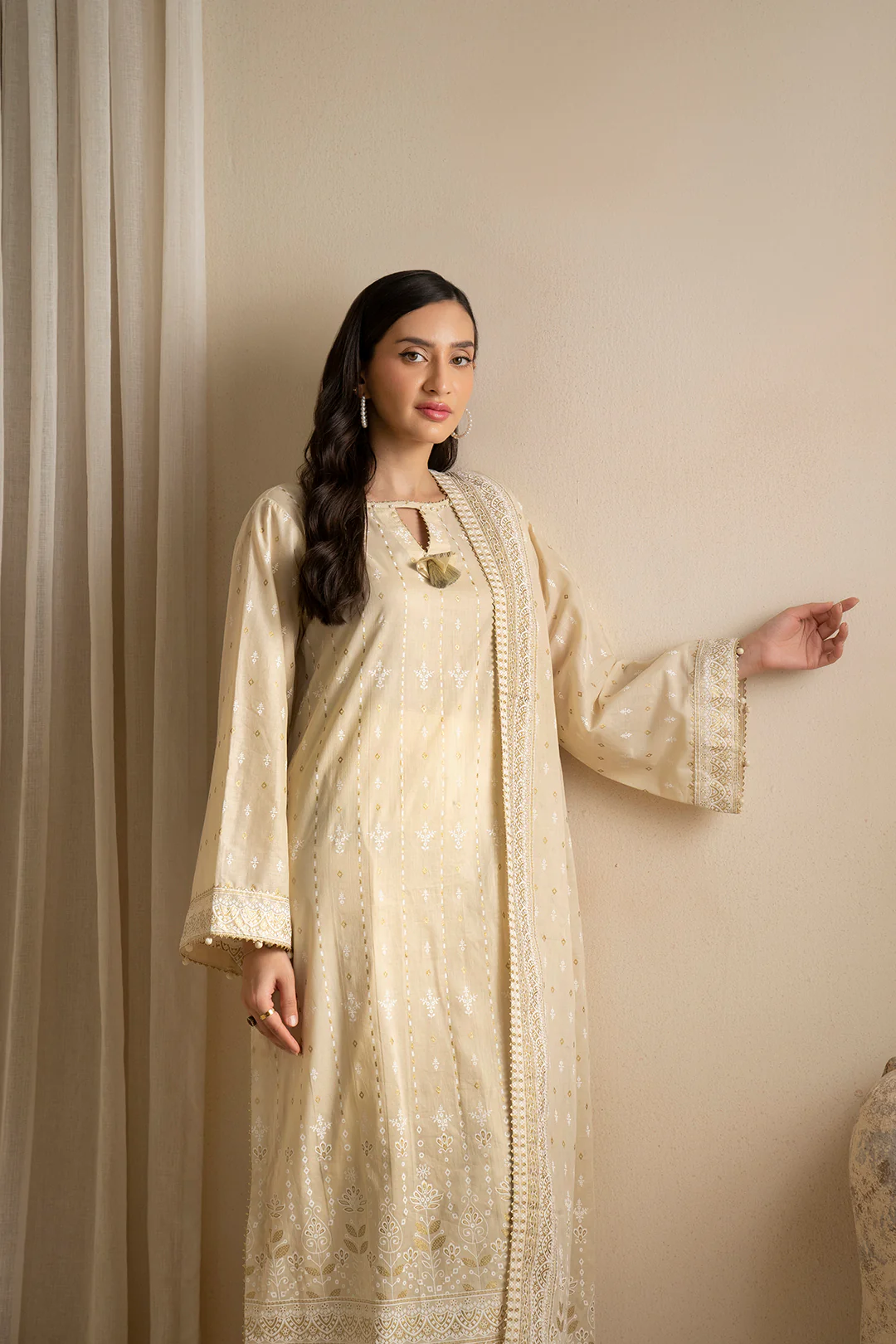 Shirt Shalwar Dupatta - 0446 - Image 3
