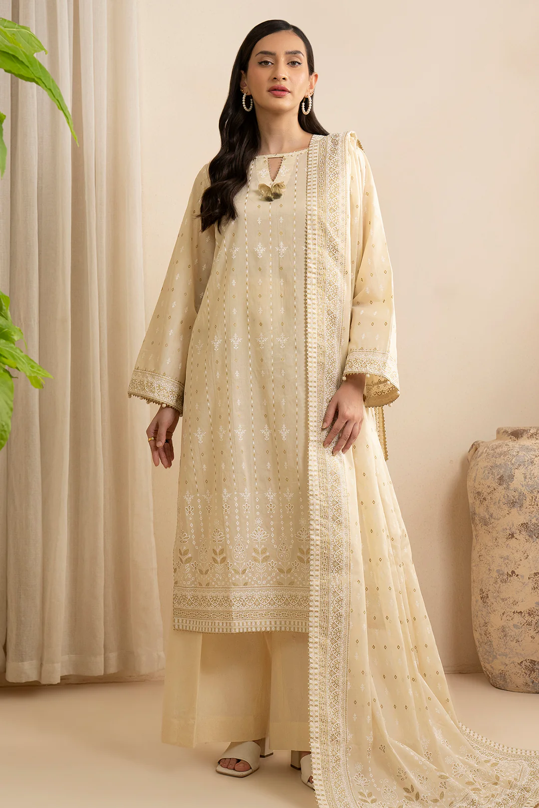 Shirt Shalwar Dupatta - 0446 - Image 6