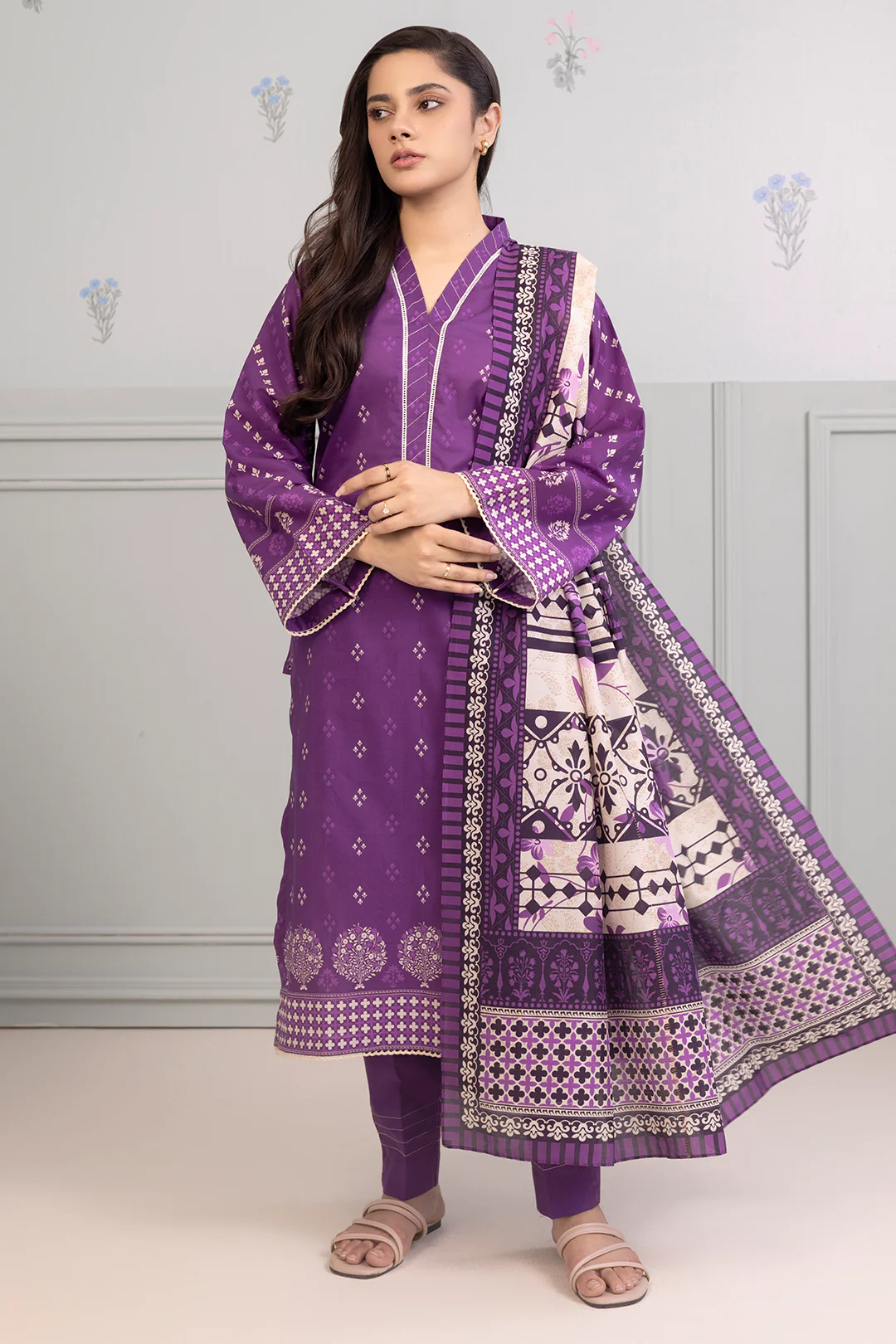 Shirt Shalwar Dupatta - 0449