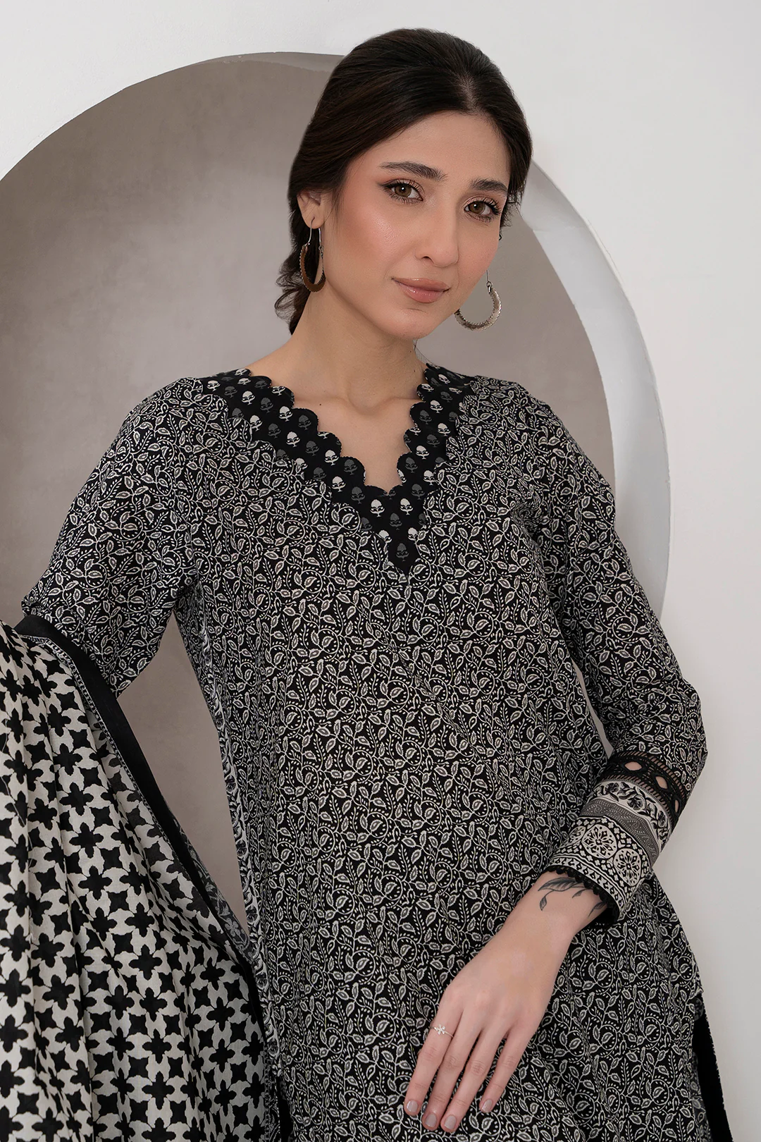 Shirt Shalwar Dupatta - 0451 - Image 2