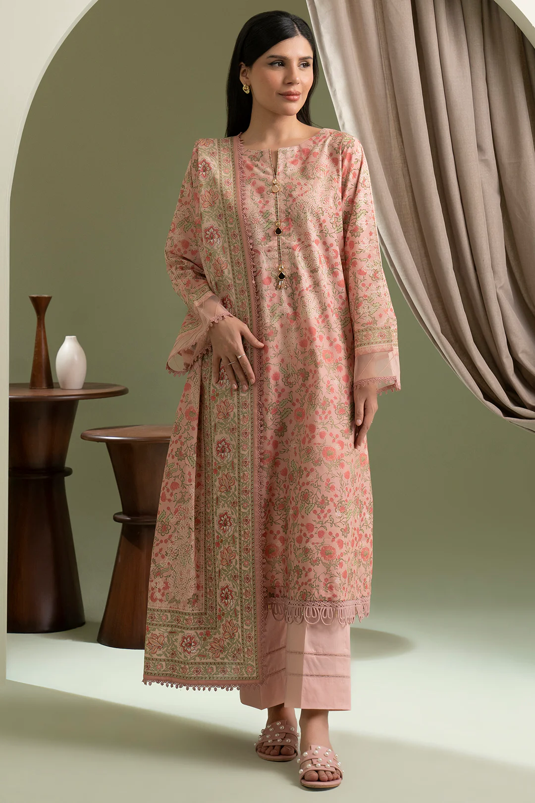 Shirt Shalwar Dupatta - 0452 - Image 3