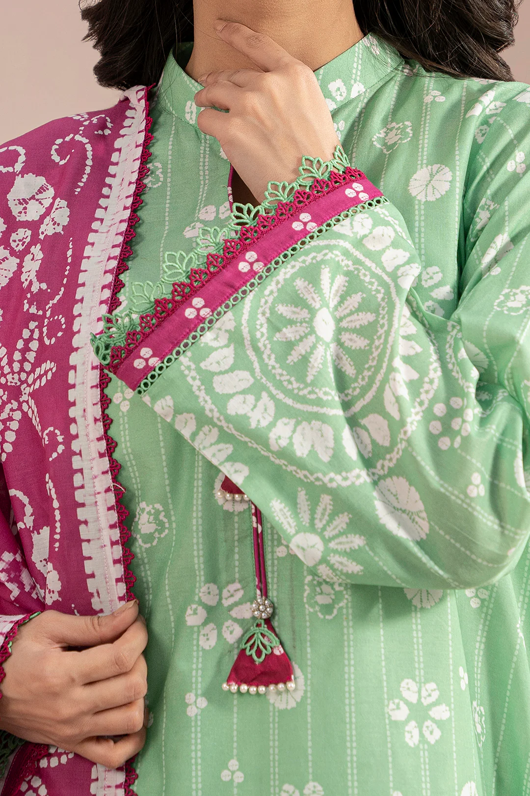 Shirt Shalwar Dupatta - 0454 - Image 3