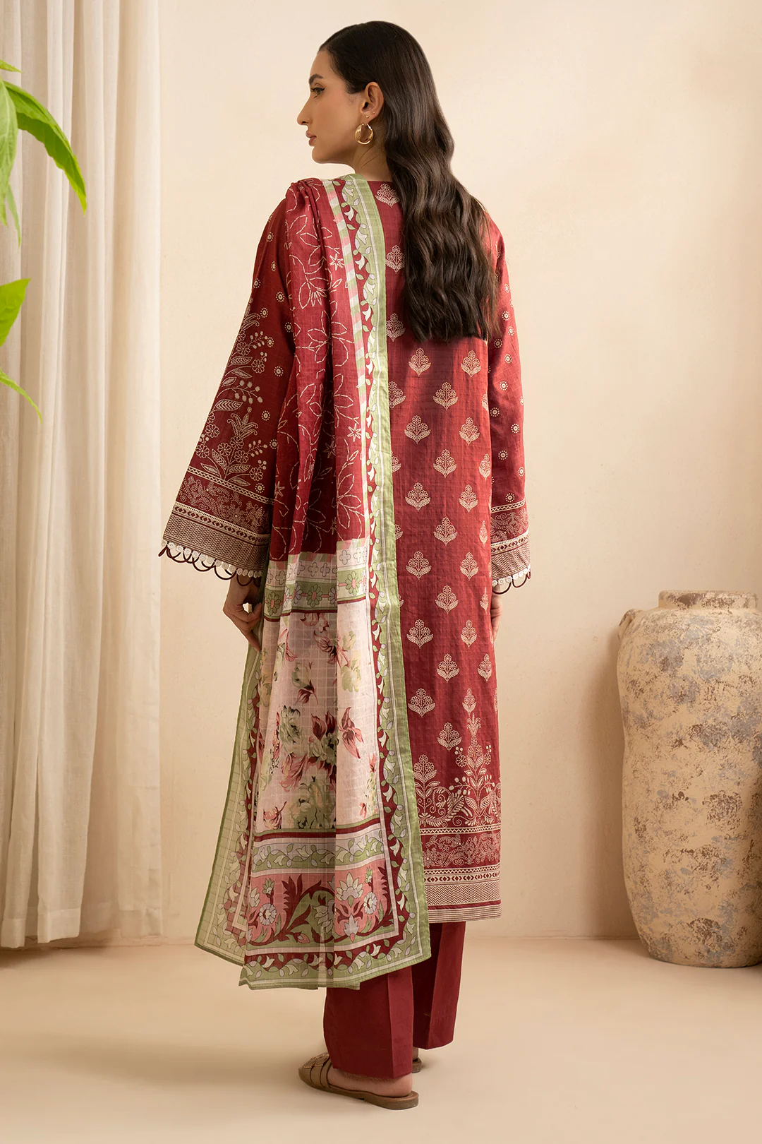 Shirt Shalwar Dupatta - 0455 - Image 8