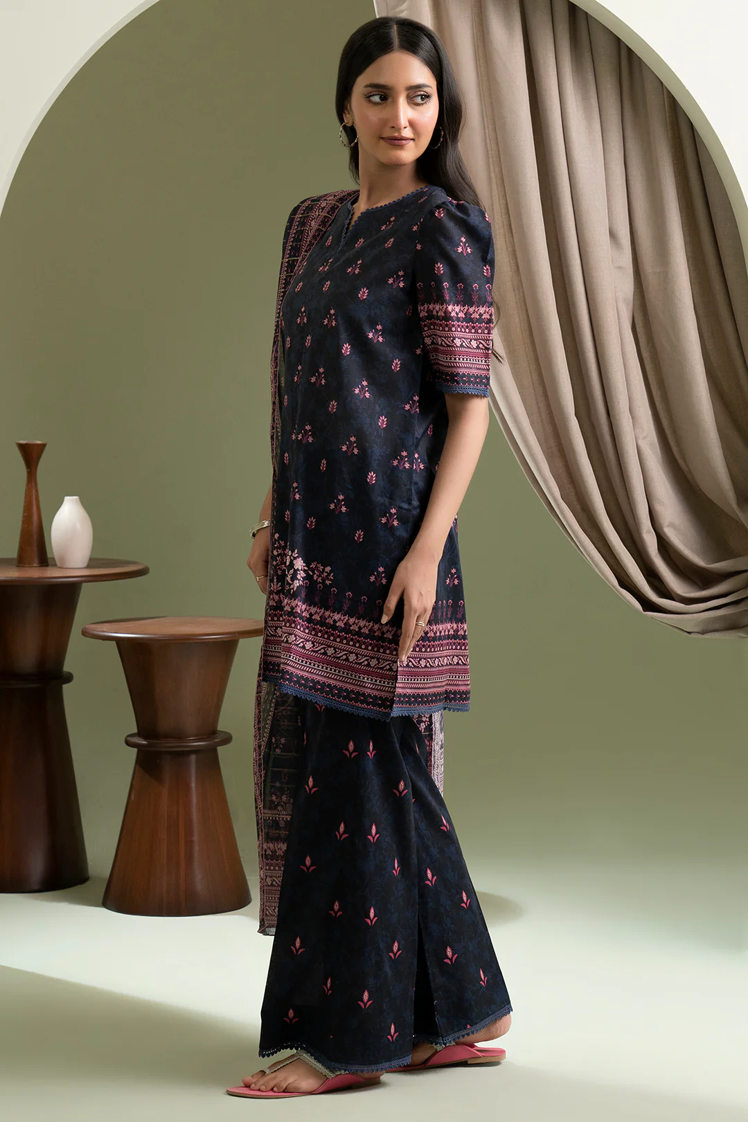 Shirt Shalwar Dupatta - 0460 - Image 3