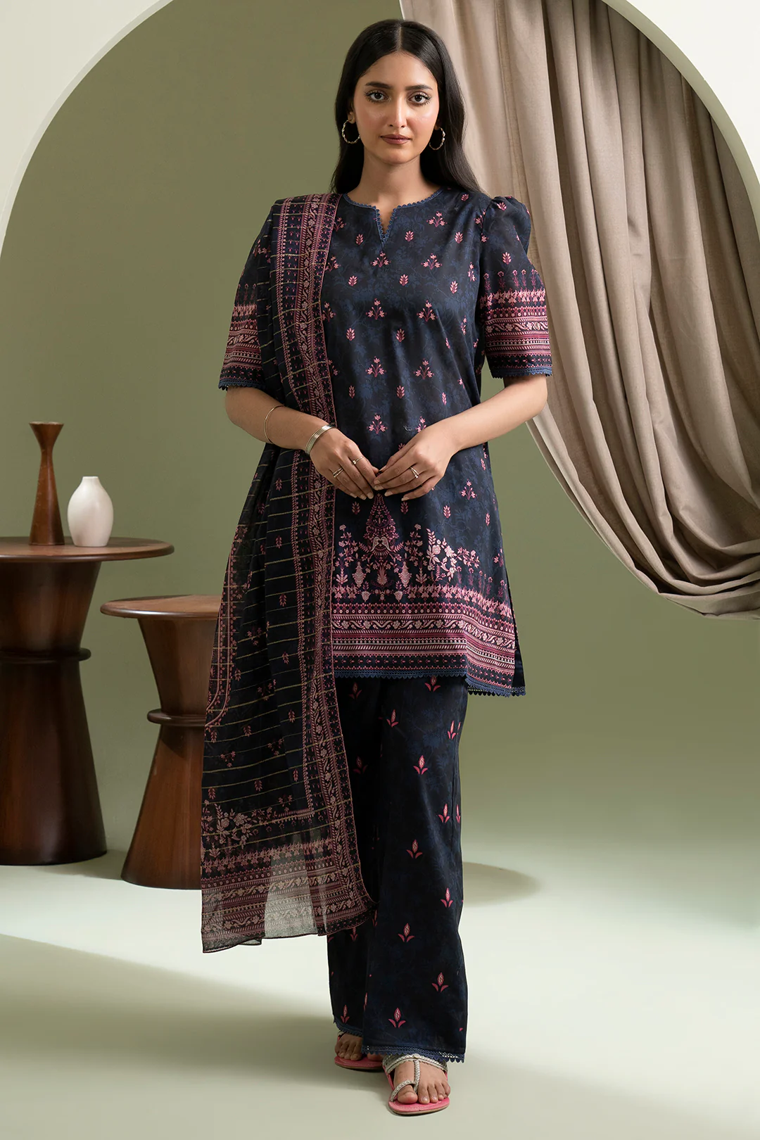 Shirt Shalwar Dupatta - 0460 - Image 5