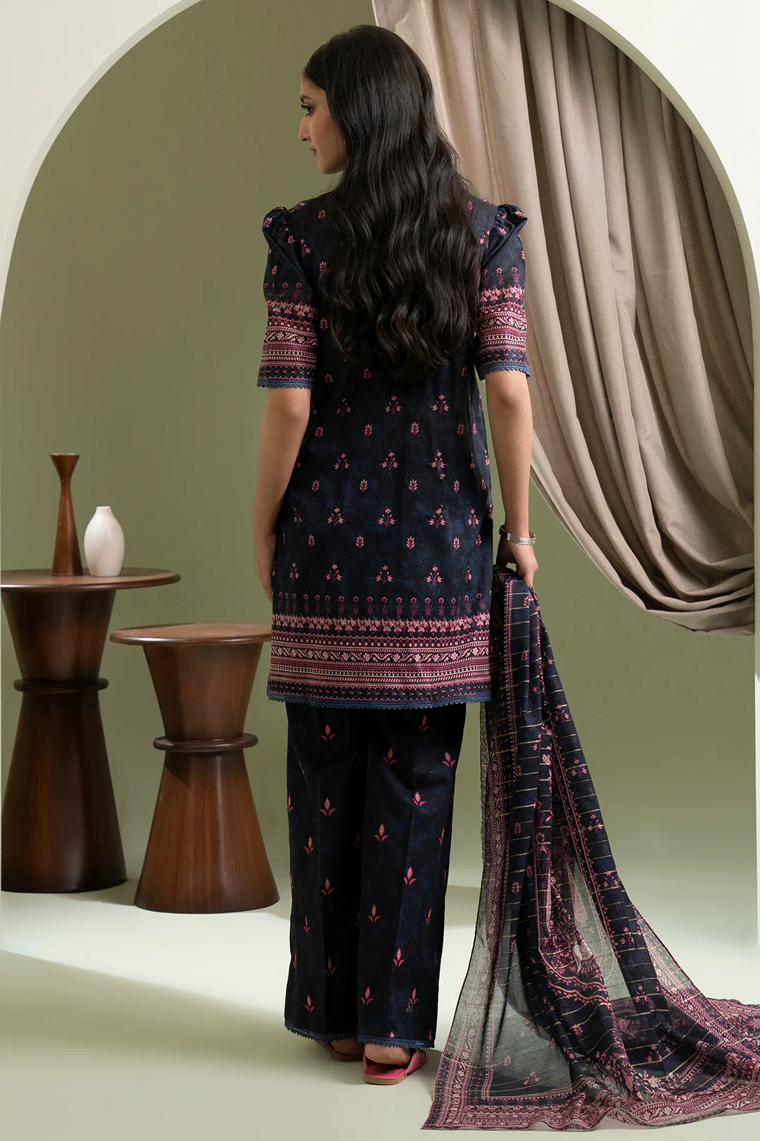 Shirt Shalwar Dupatta - 0460 - Image 8