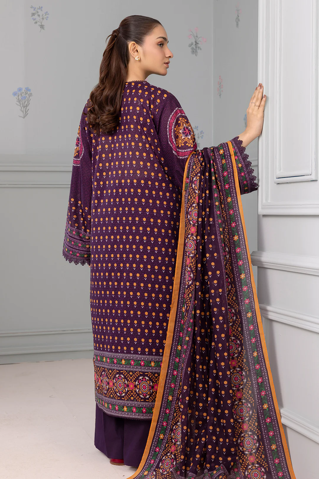 Shirt Shalwar Dupatta - 0494 - Image 7