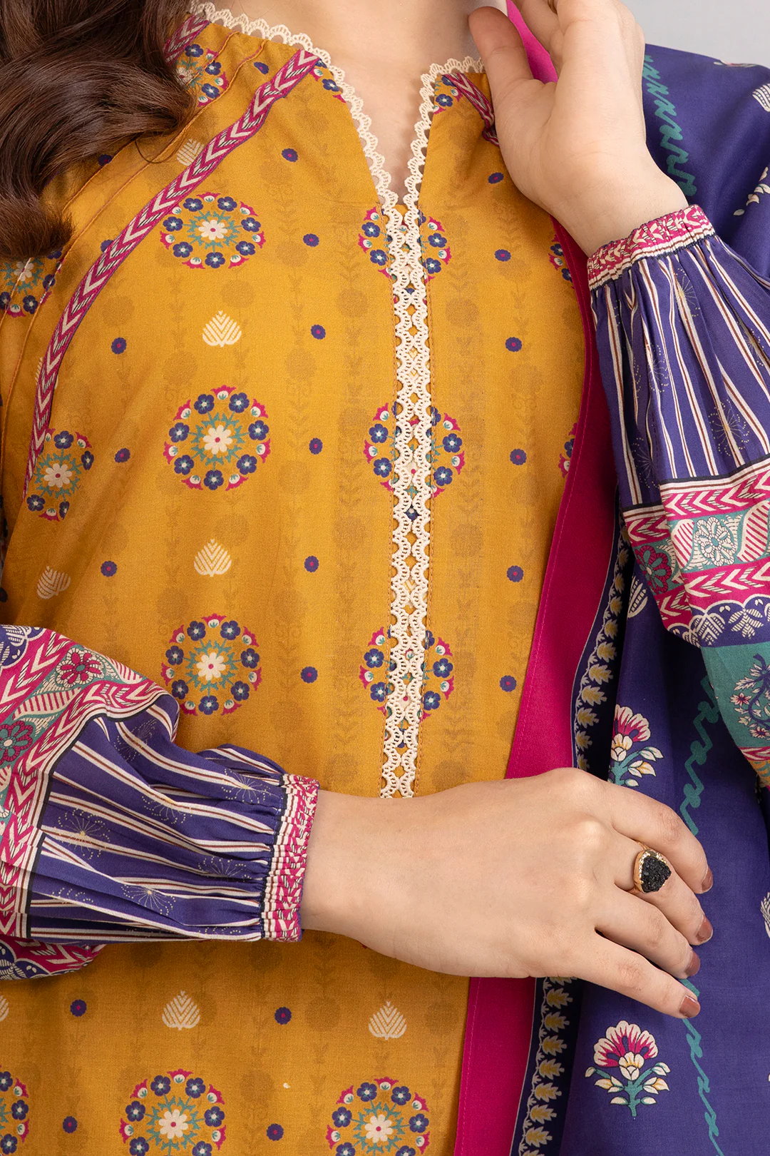 Shirt Shalwar Dupatta - 0495 - Image 3