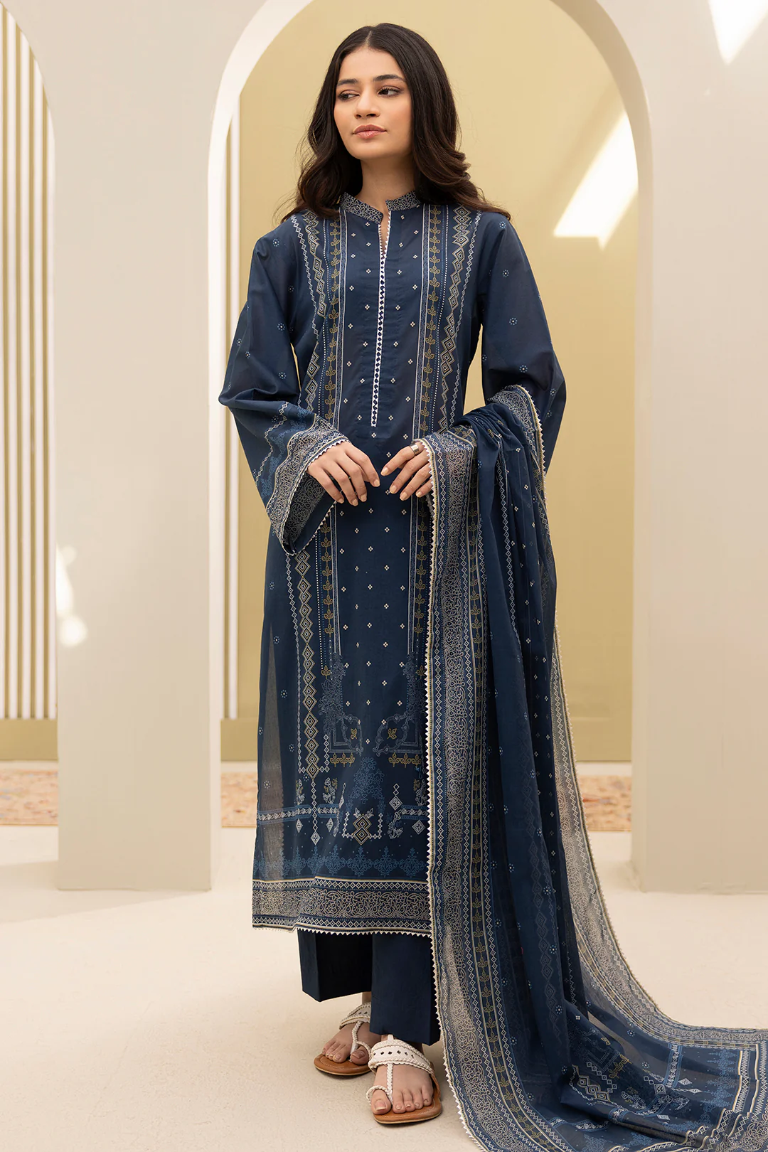 Shirt Shalwar Dupatta - 0496 - Image 5